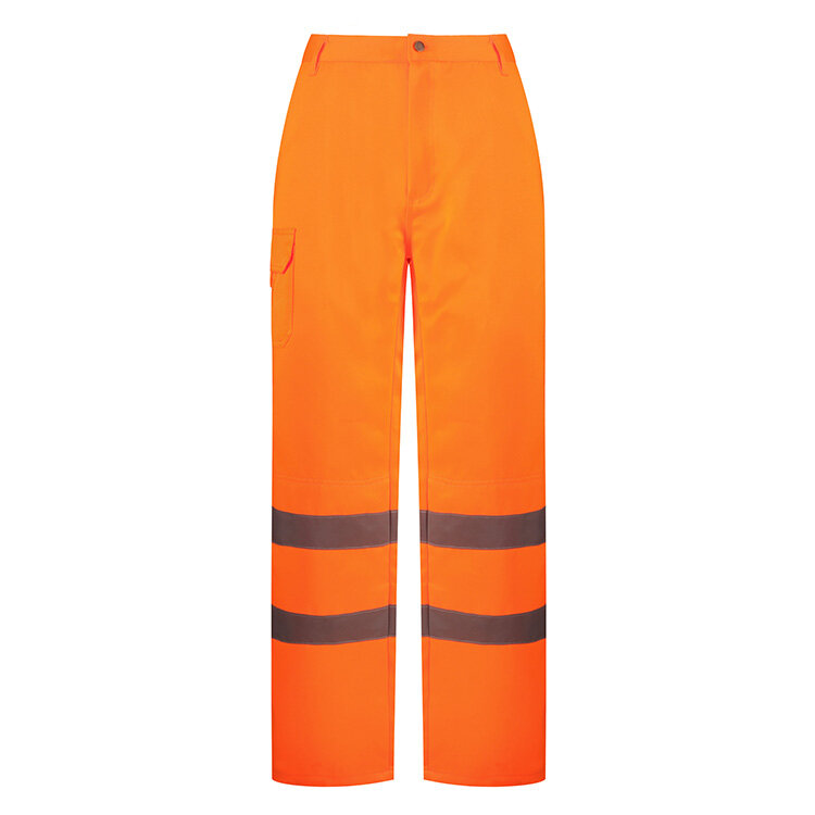 Orange Hi-Vis Work Pants