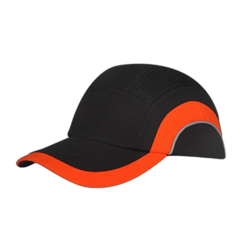 Black Orange Bump Cap