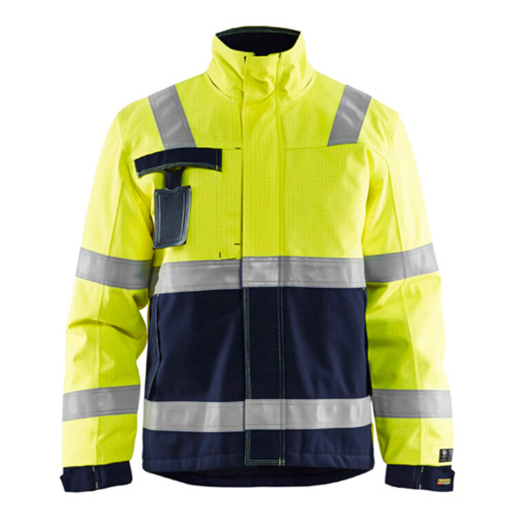 Hi-Vis Yellow Softshell Jacket