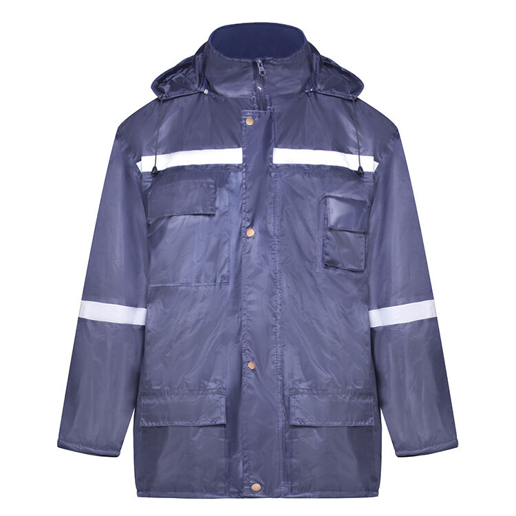 Navy Rain Jacket