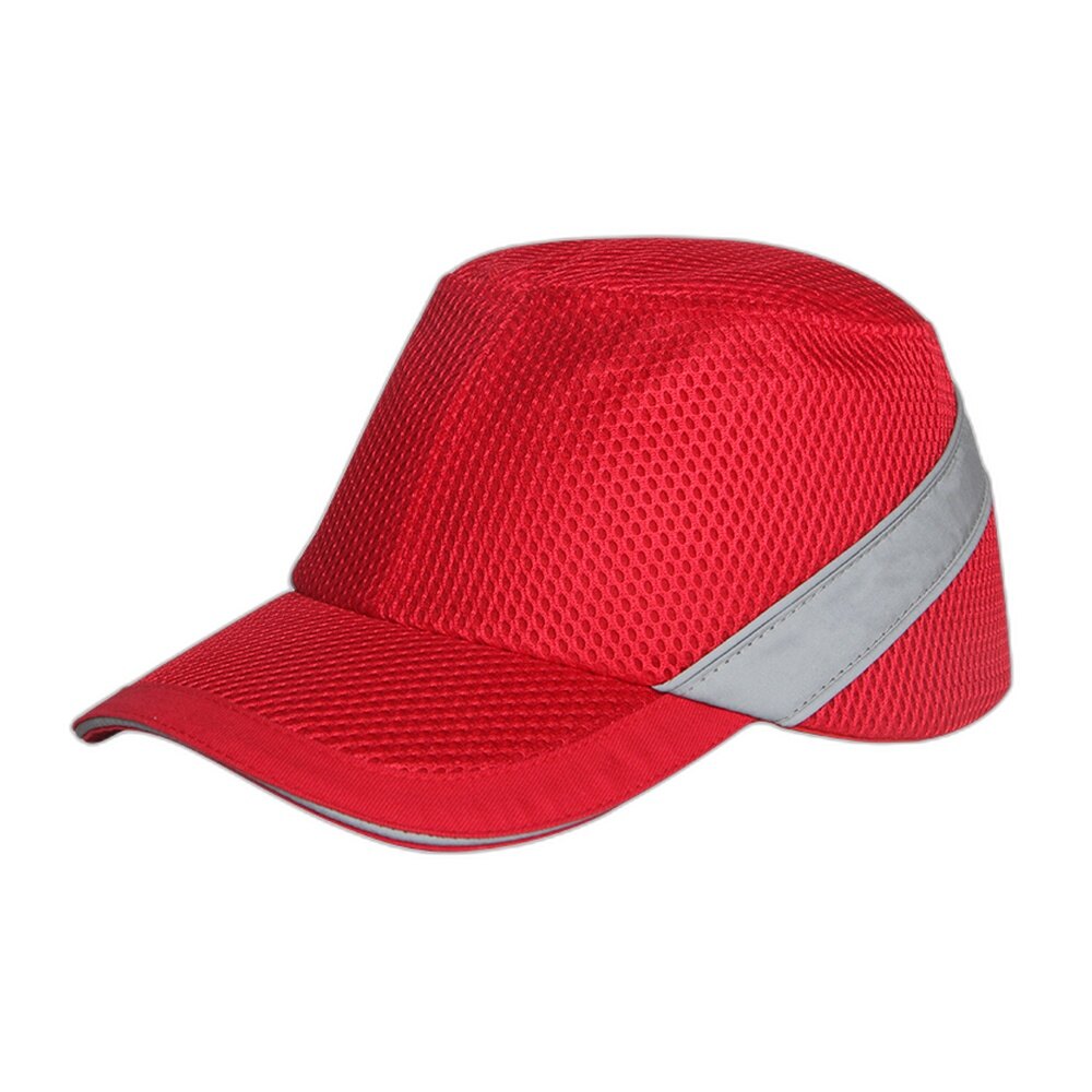 Red Mesh Bump Cap