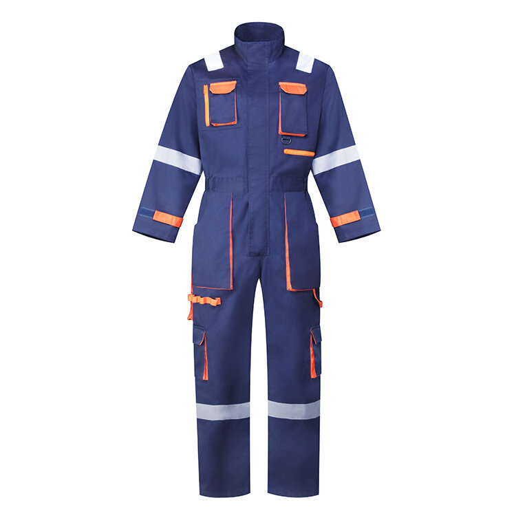 Blue Multi-Pocket Coverall