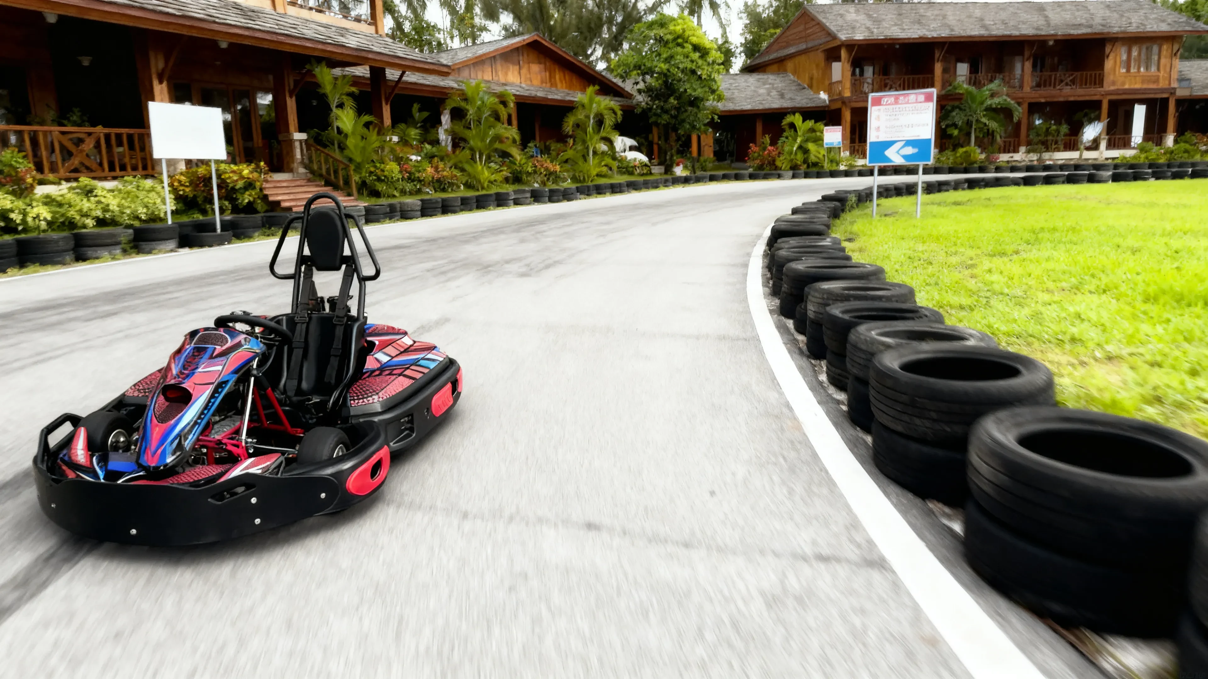 Gas go kart Resort Entertainment application venue