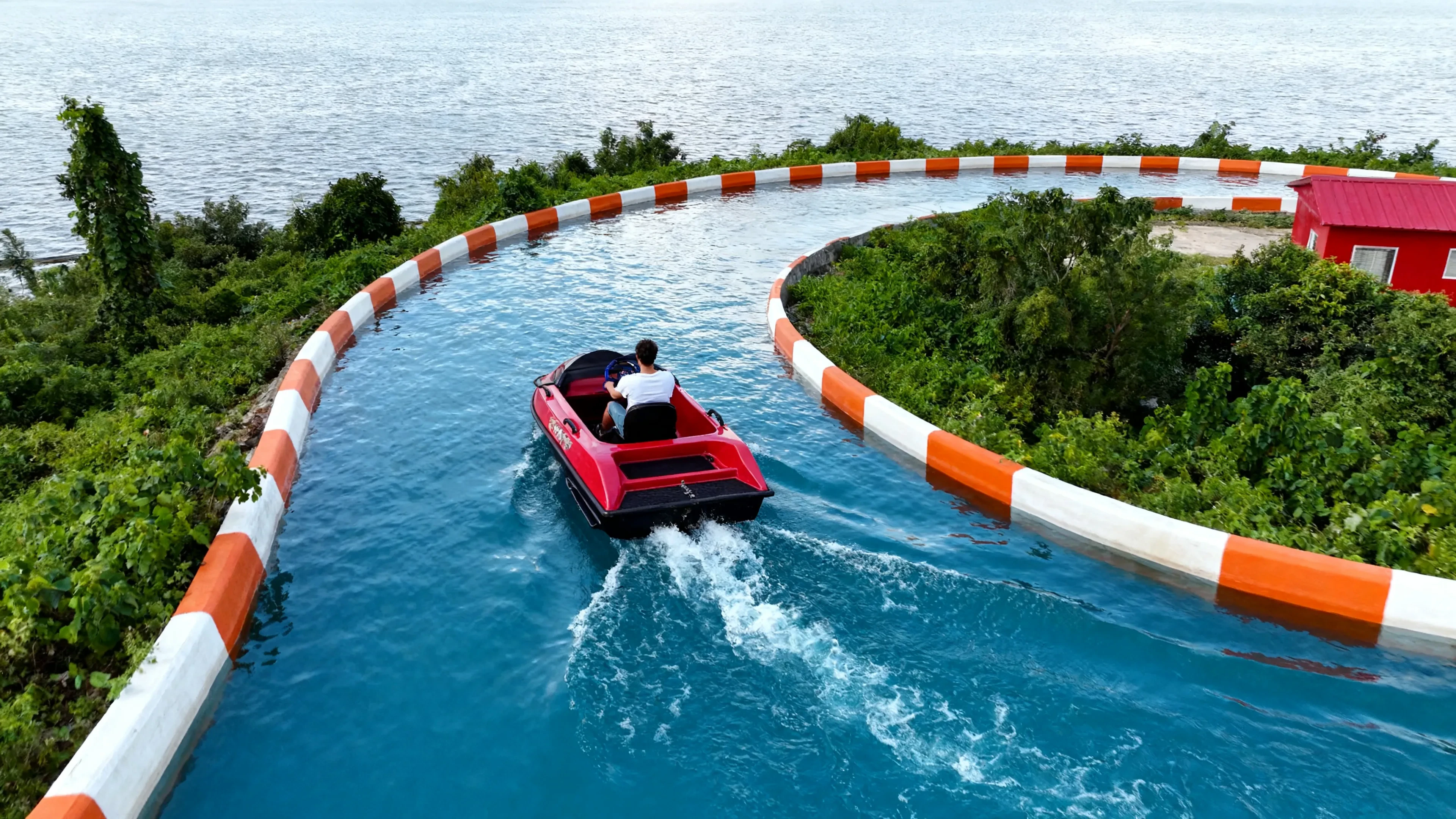 Water go kart Water Parks application venue