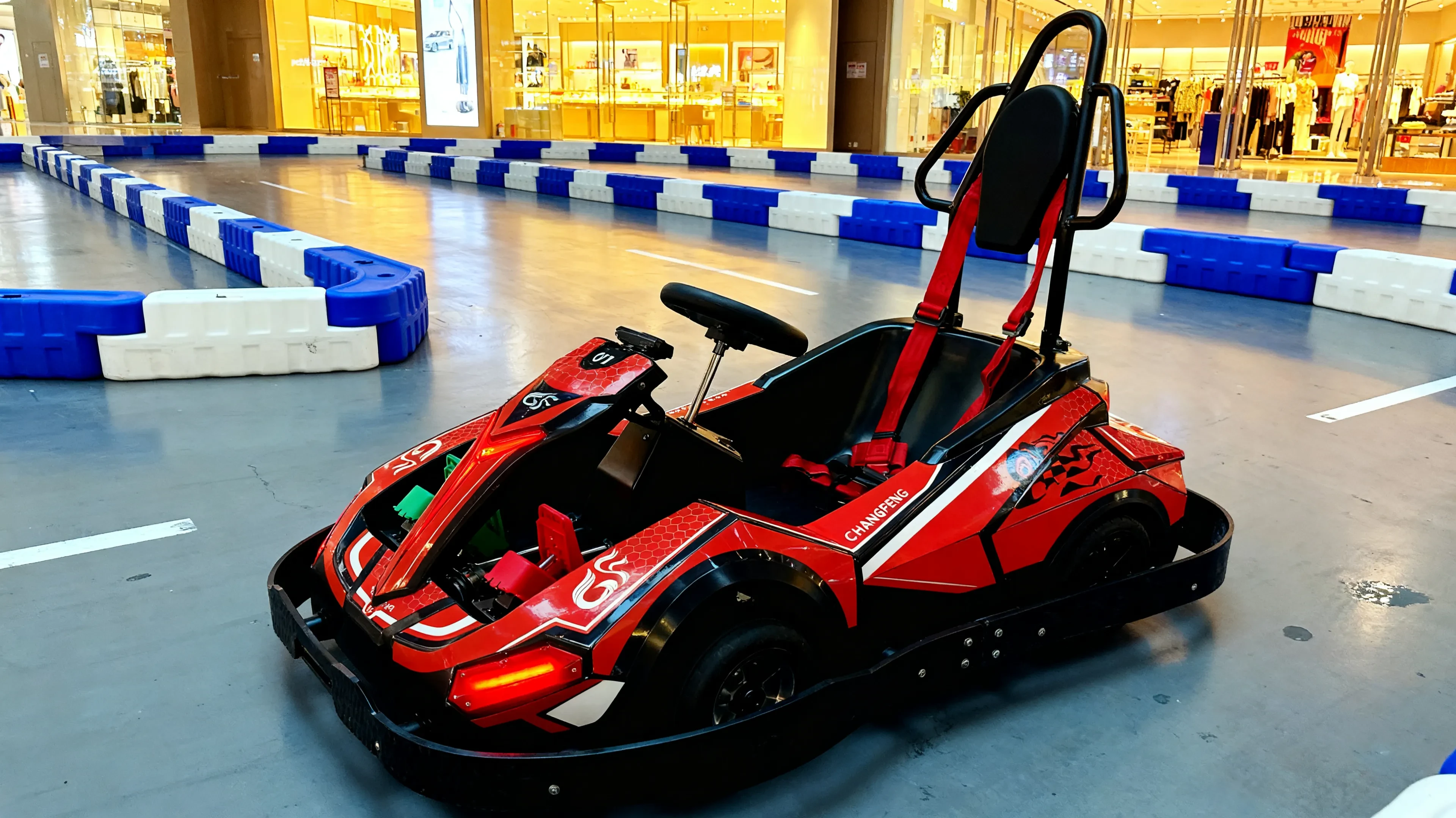 Kids go kart Shopping Mall Atriums application venue