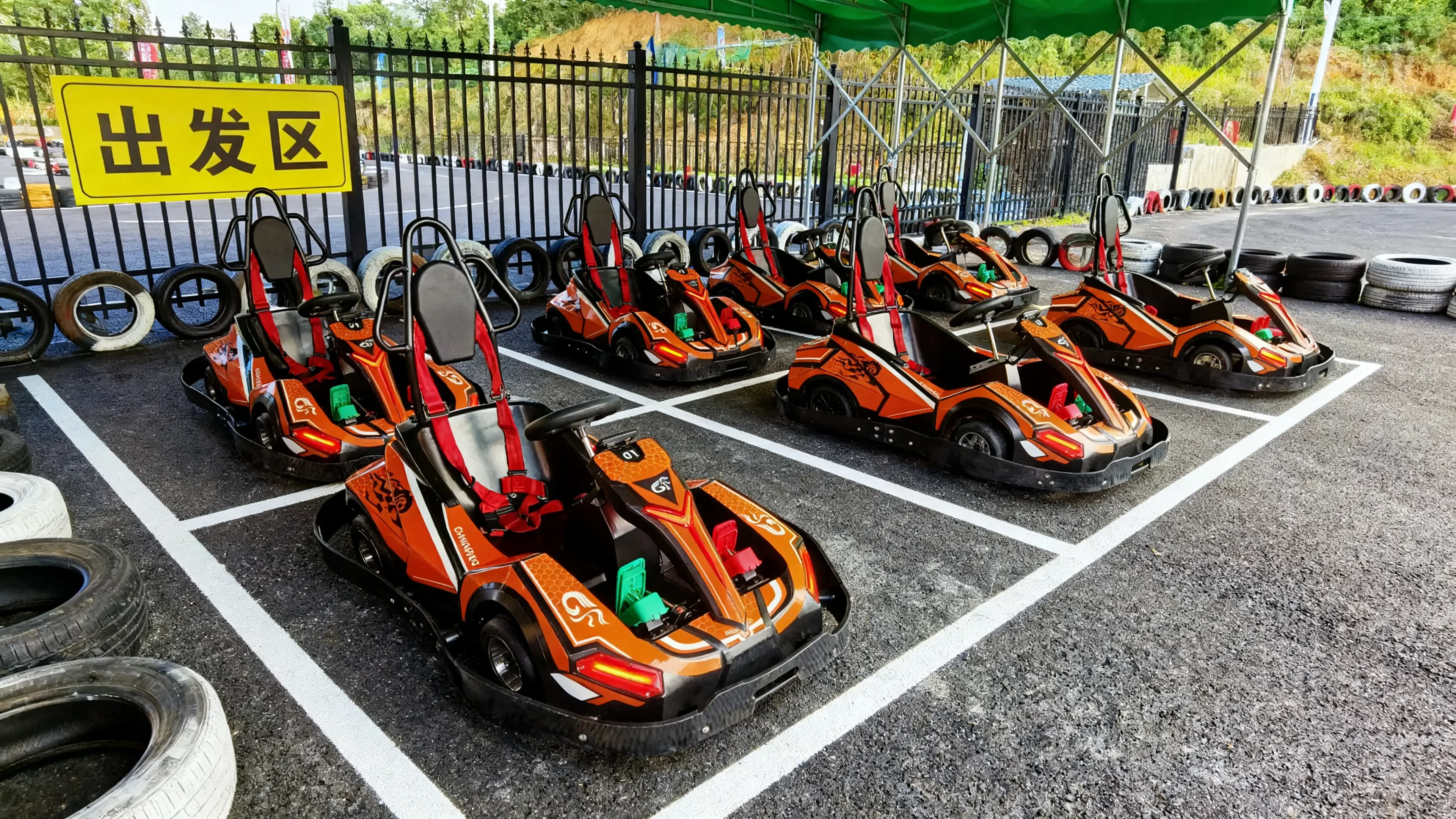 Kids go kart Resort Kids Clubs application venue