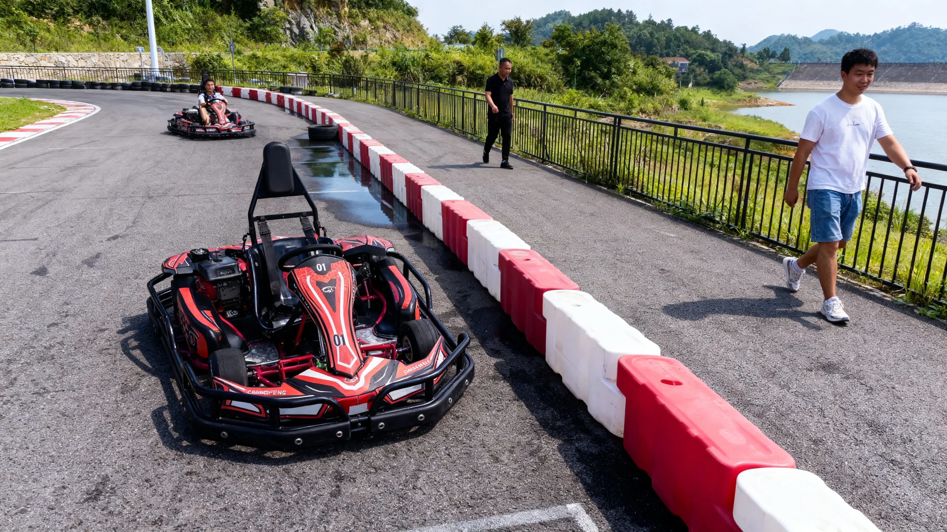 Gas go kart Scenic Tourist Spots application venue