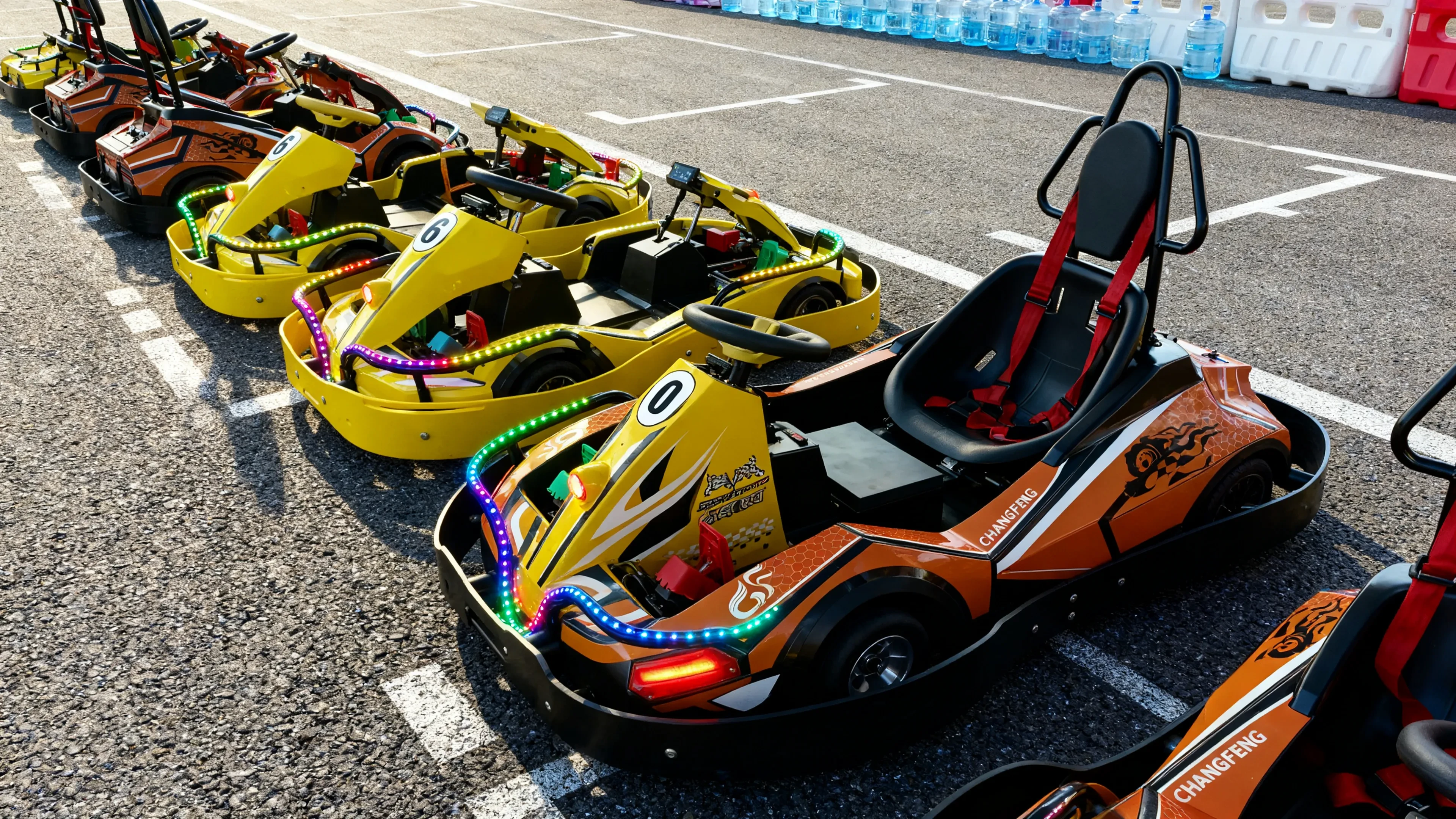 Kids go kart Family Entertainment Centers application venue