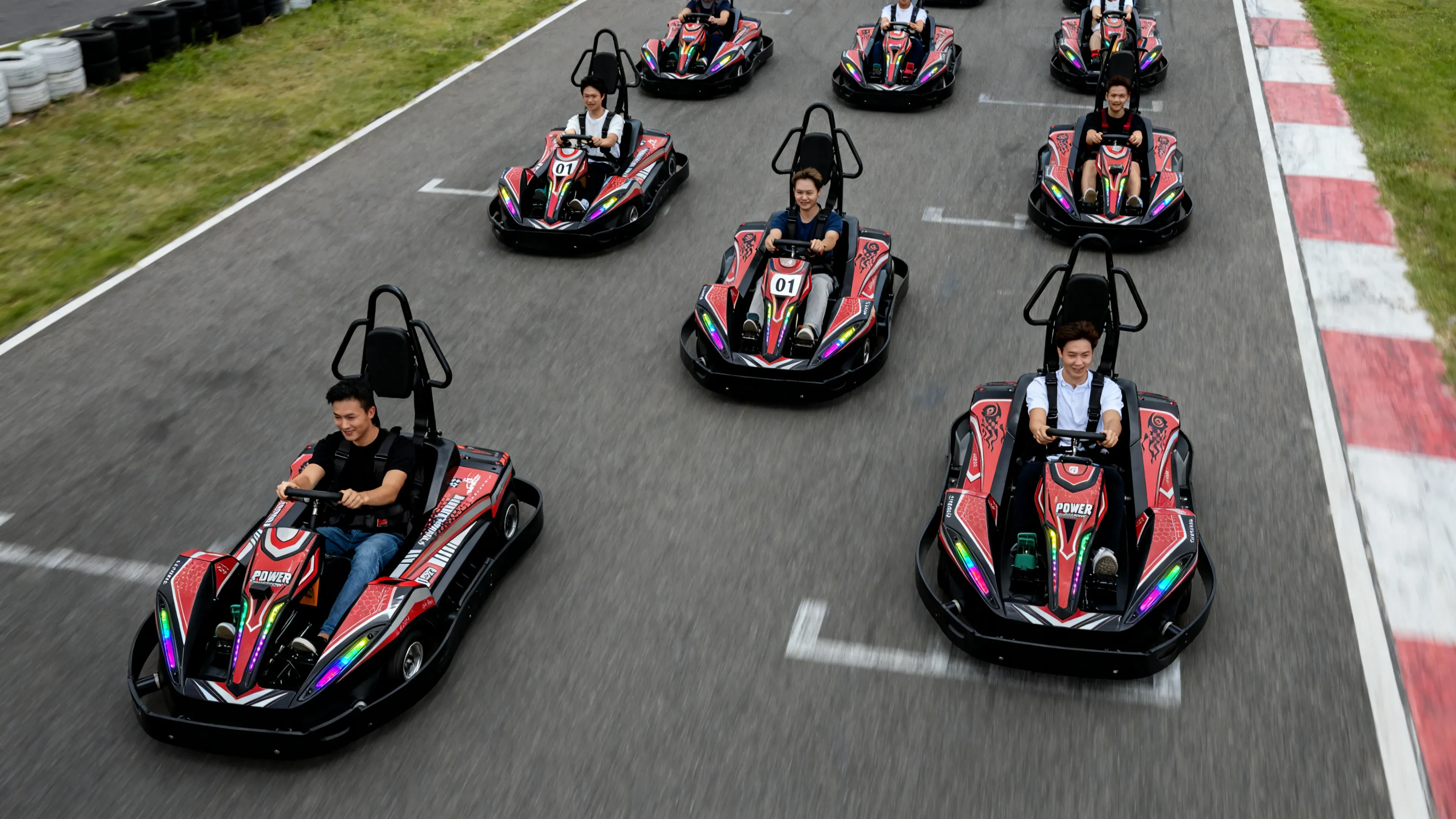 Electric go kart Corporate Events application venue