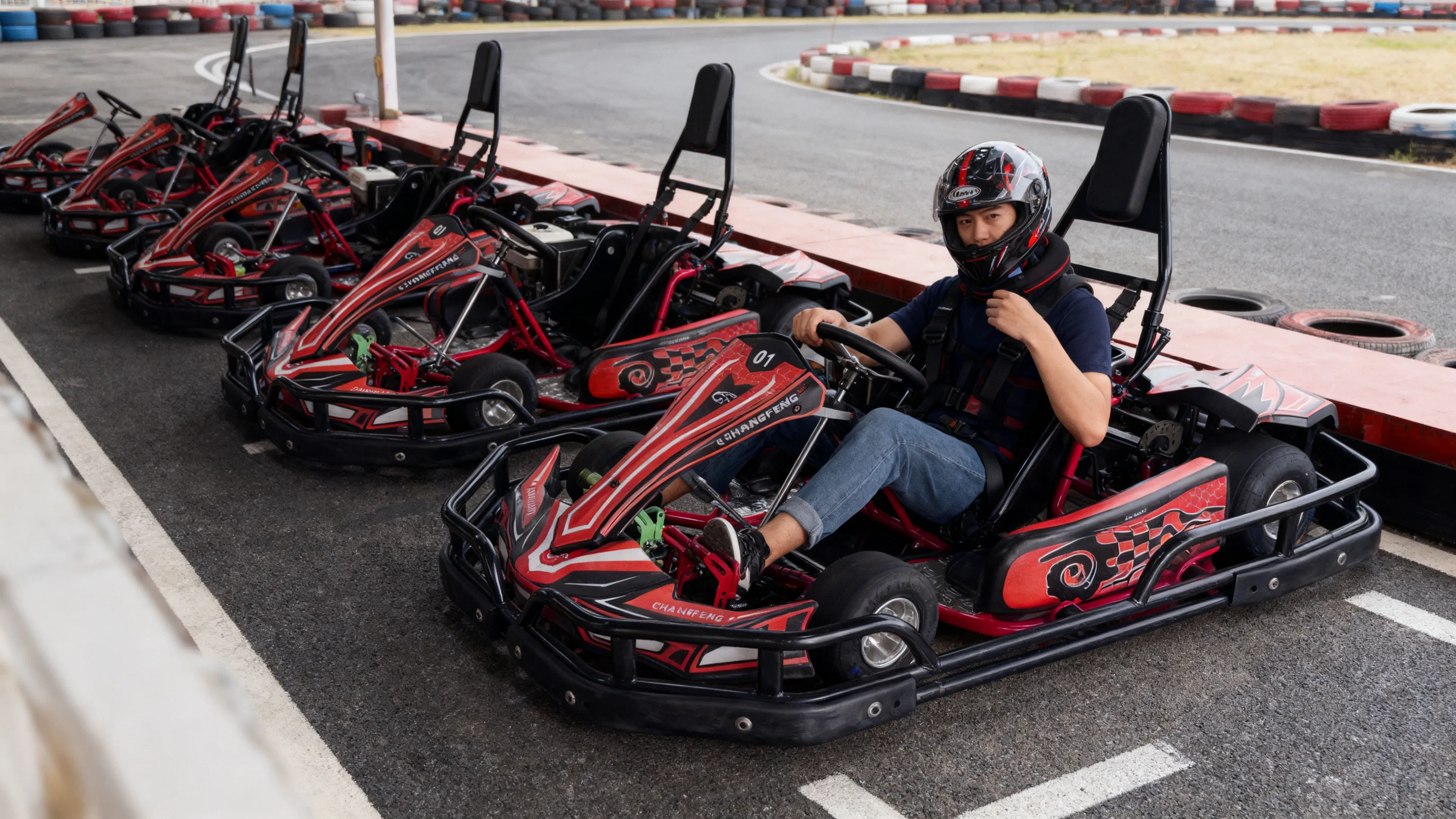 Gas go kart Corporate Events application venue
