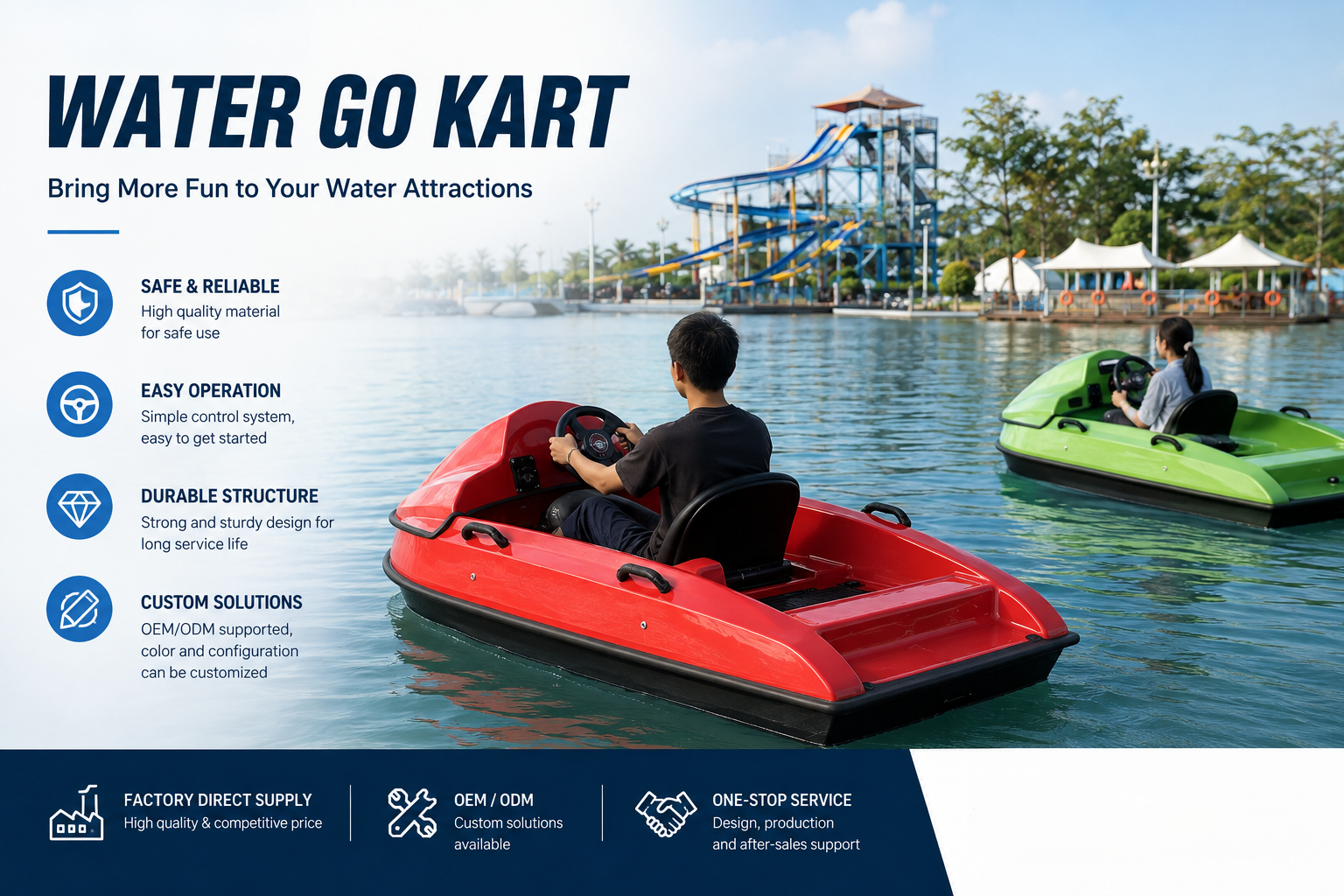 How Commercial Electric Water Go-Karts Maximize Water Park ROI: The Ultimate 2026 Operator Guide - Go-kart industry insights by Changfeng Kart