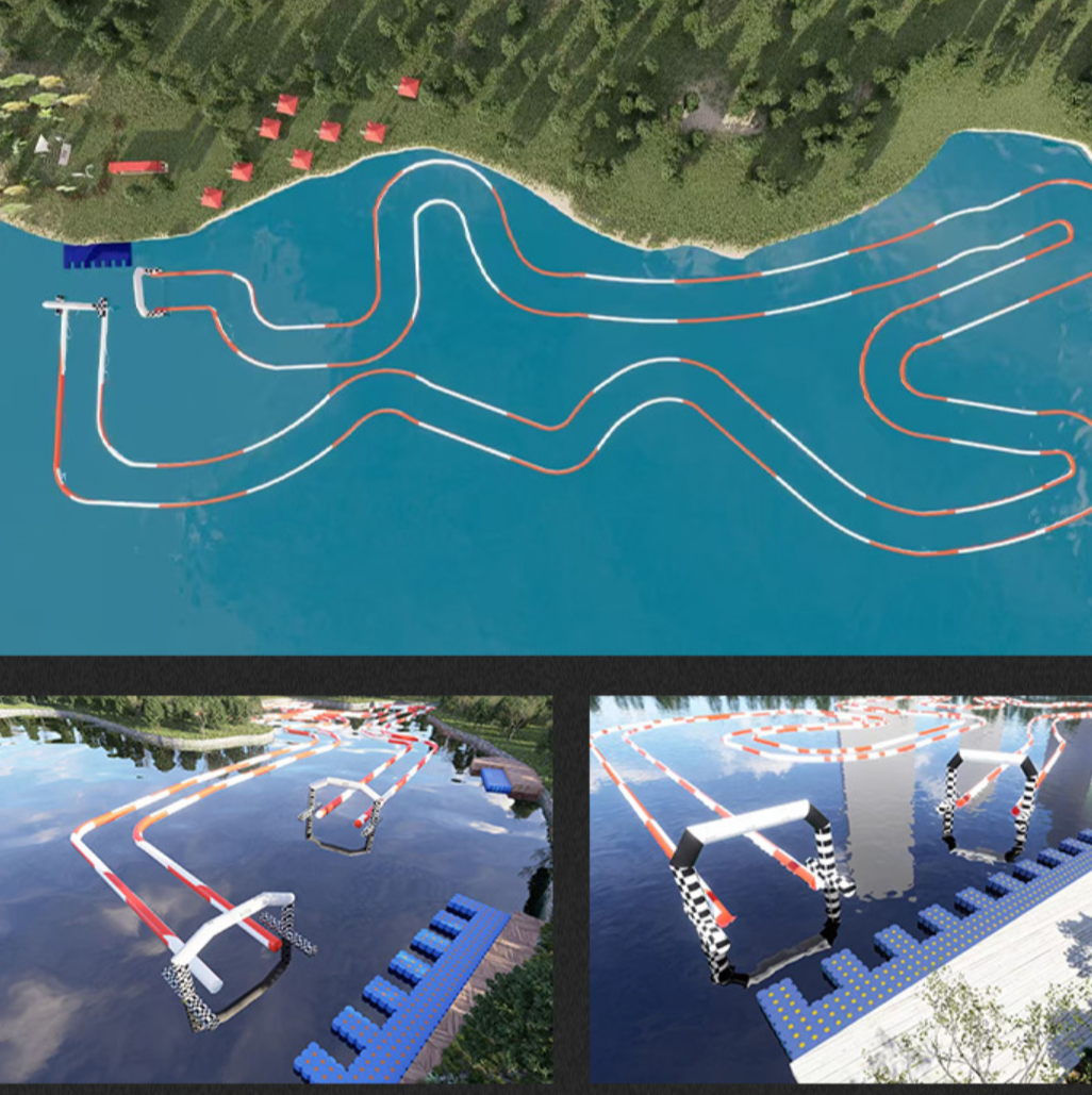 Changfeng Kart Qunming Lake, Shijingshan·Shougang Park Go-Kart Venue Project in Beijing, China - Indoor Outdoor Karting Track Installation