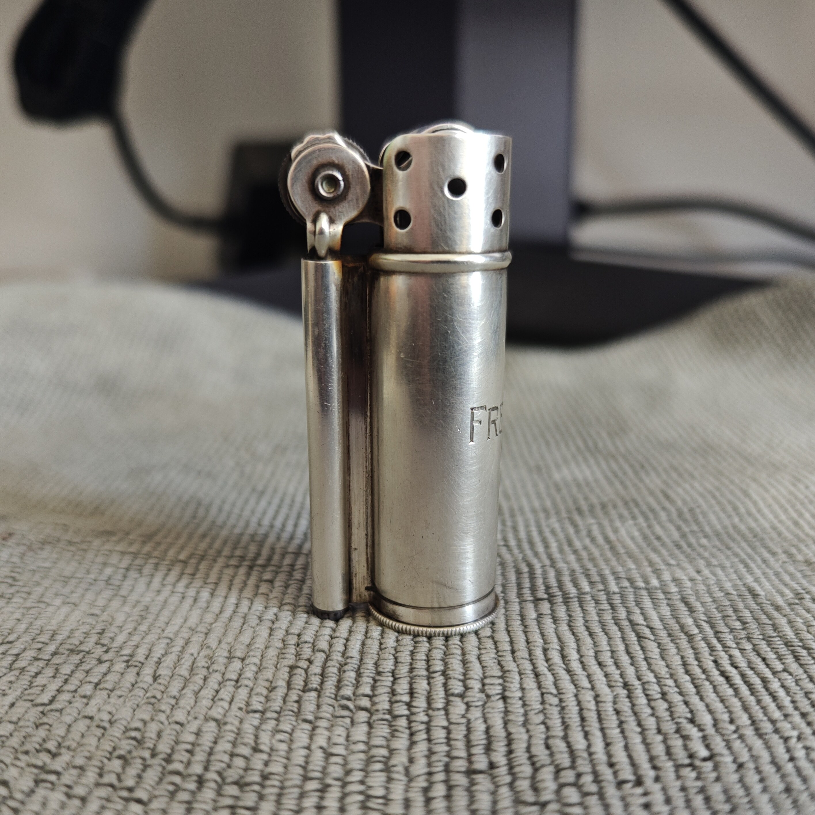 DUNHILL SERVICE Collection Sterling Silver Trench Lighter