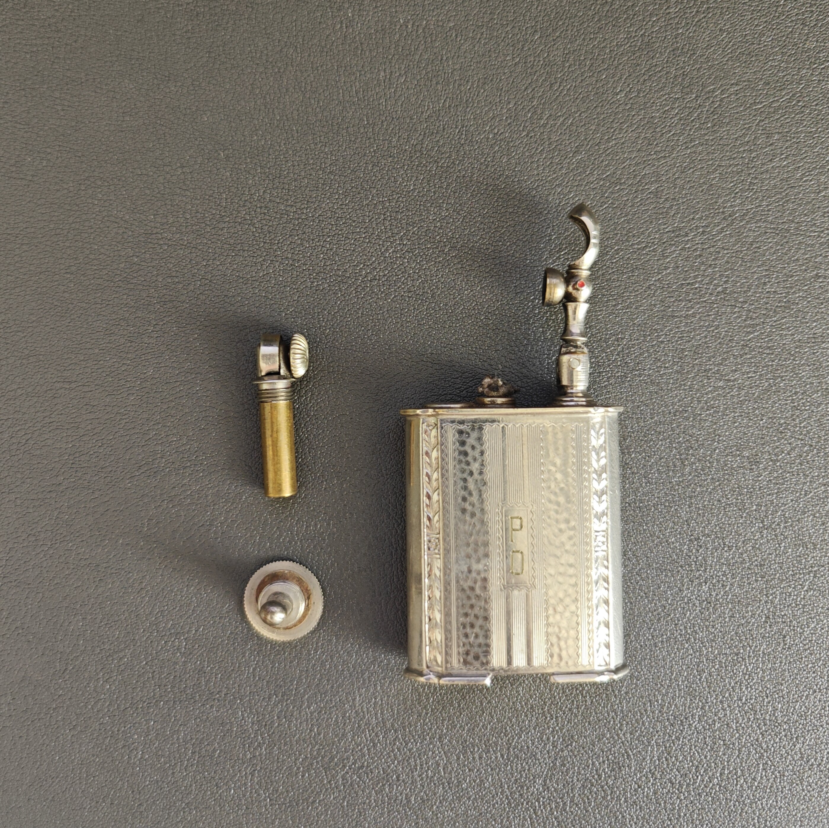 EVANS Lift Arm Lighter & Cigarette Case Set - Detail 6