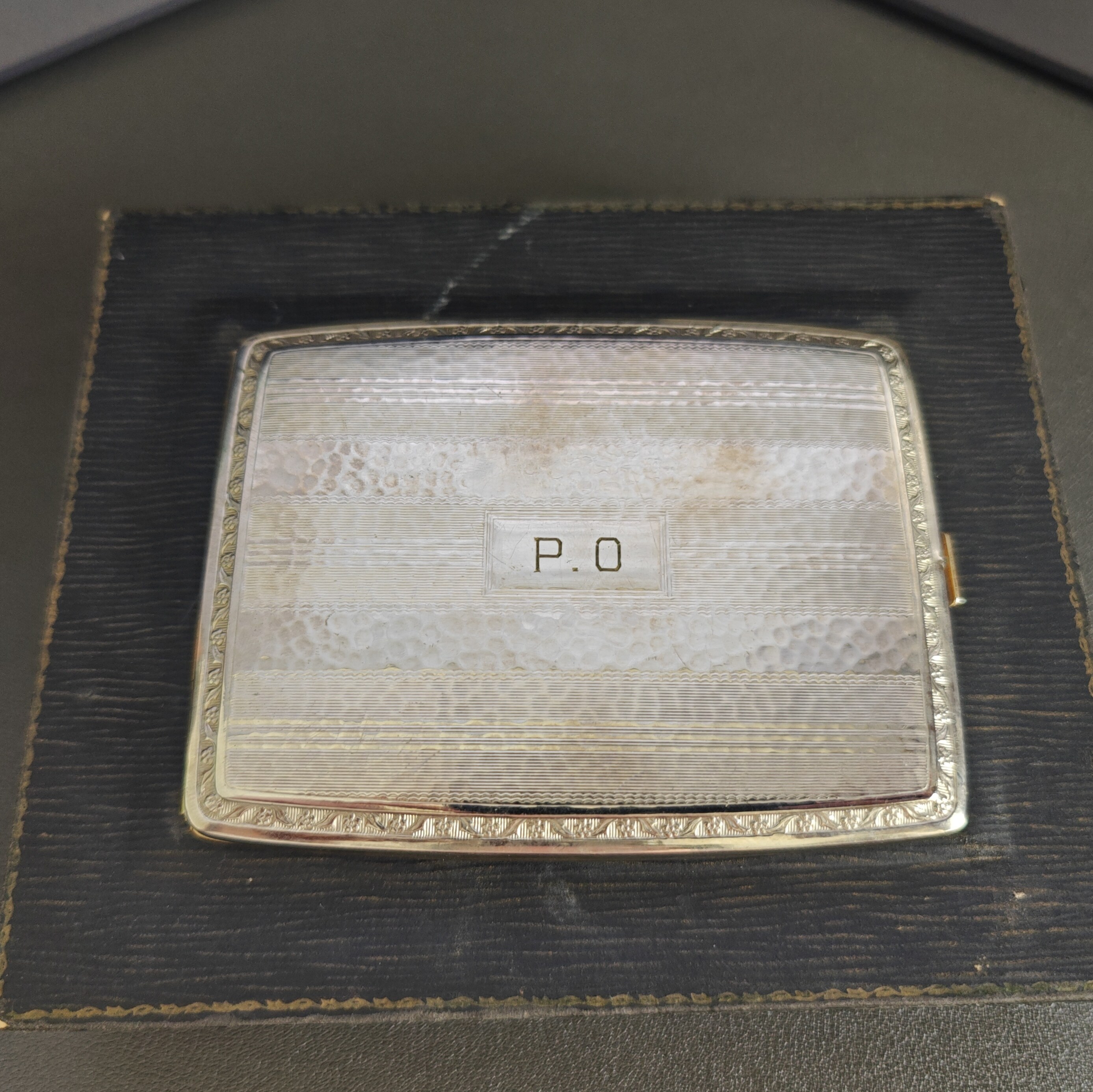 EVANS Lift Arm Lighter & Cigarette Case Set - Detail 7