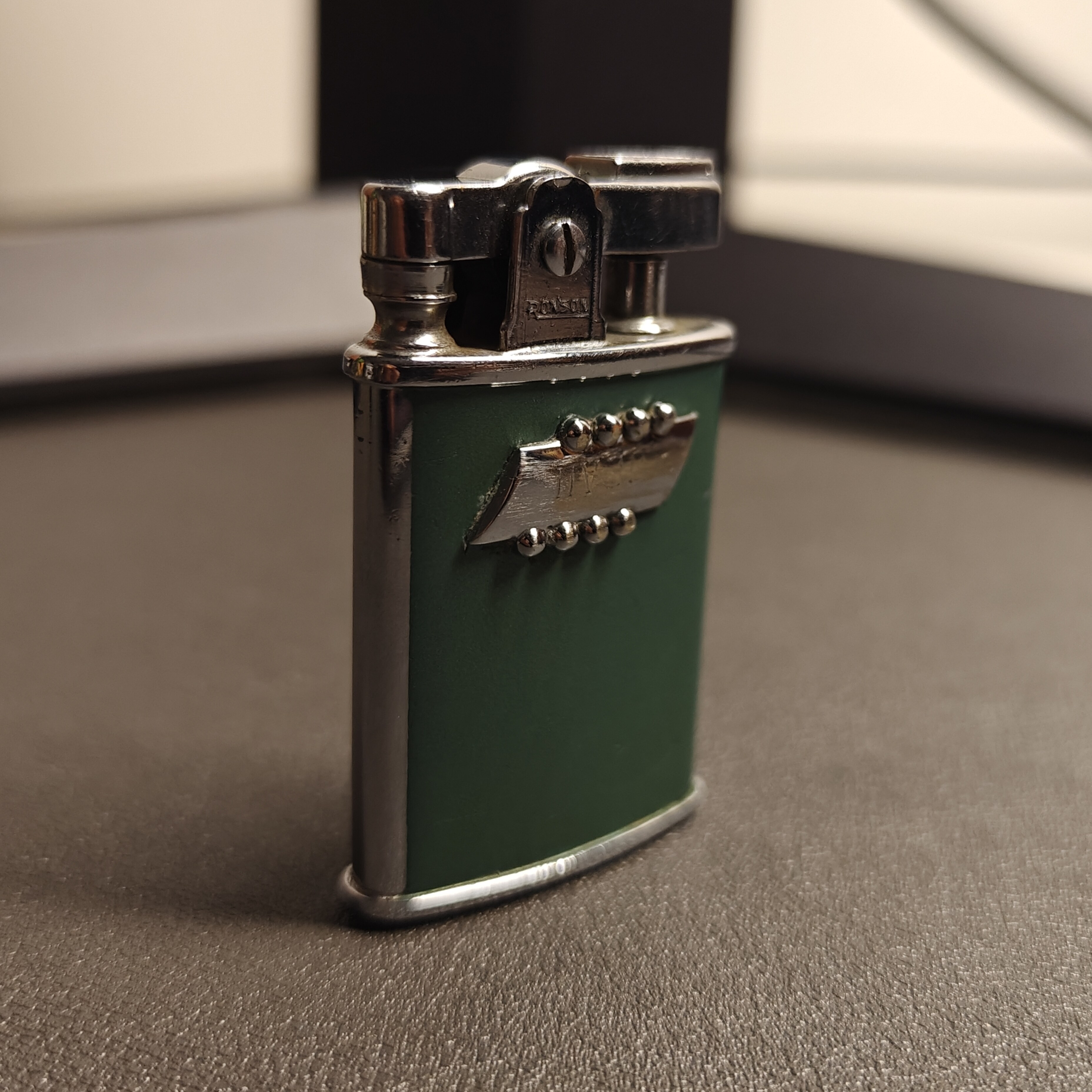 Ronson Gem Series Enamel Oil Lighter