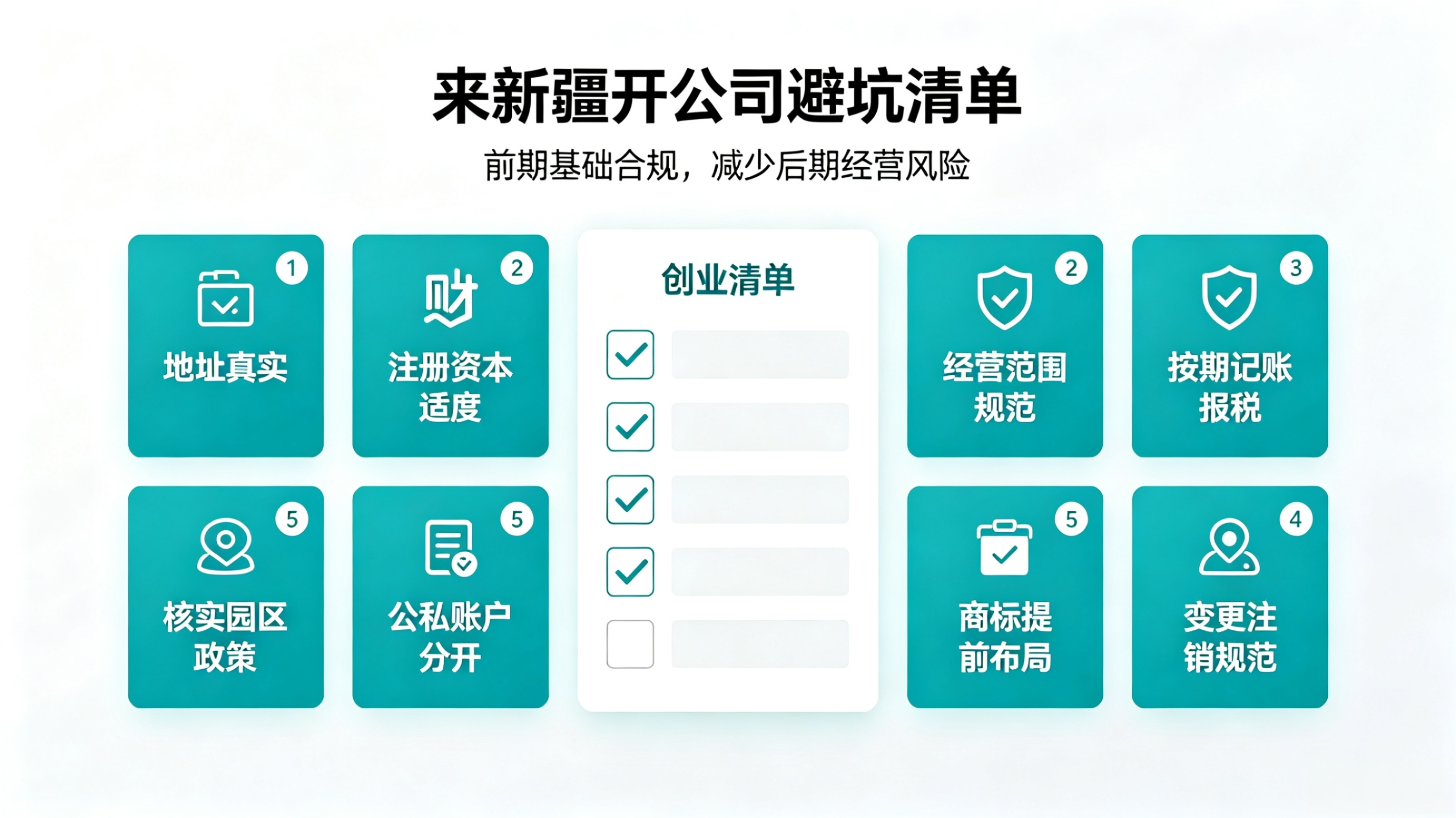 来新疆创业开公司,这 8 件事一定要提前了解!