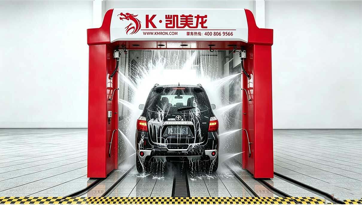 龙门 Recirculating Contactless Car Wash Machine 2