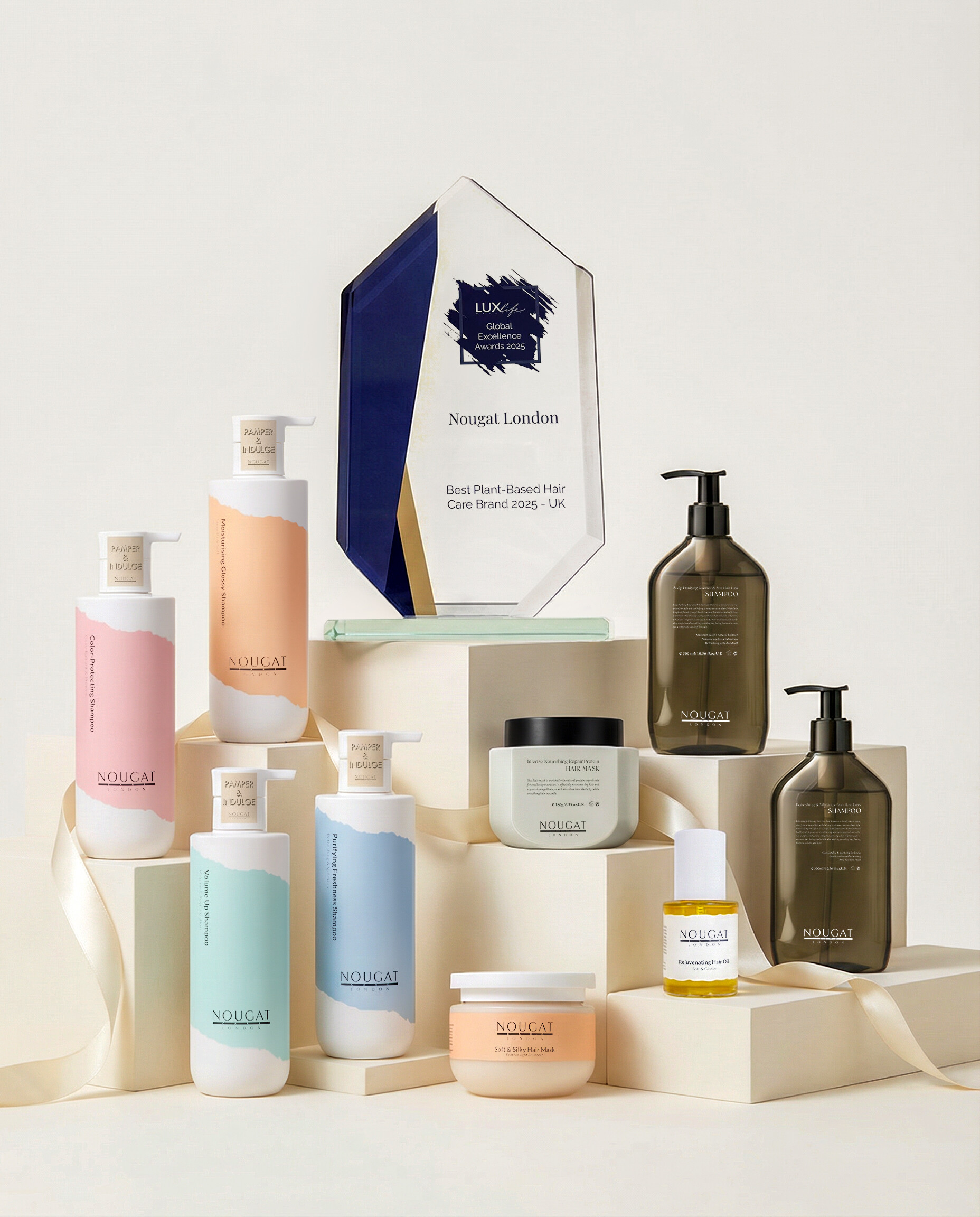 Nougat London 敦集 荣获 LUXlife《Global Excellence Awards 2025》 — 英国最佳天然头发护理品牌