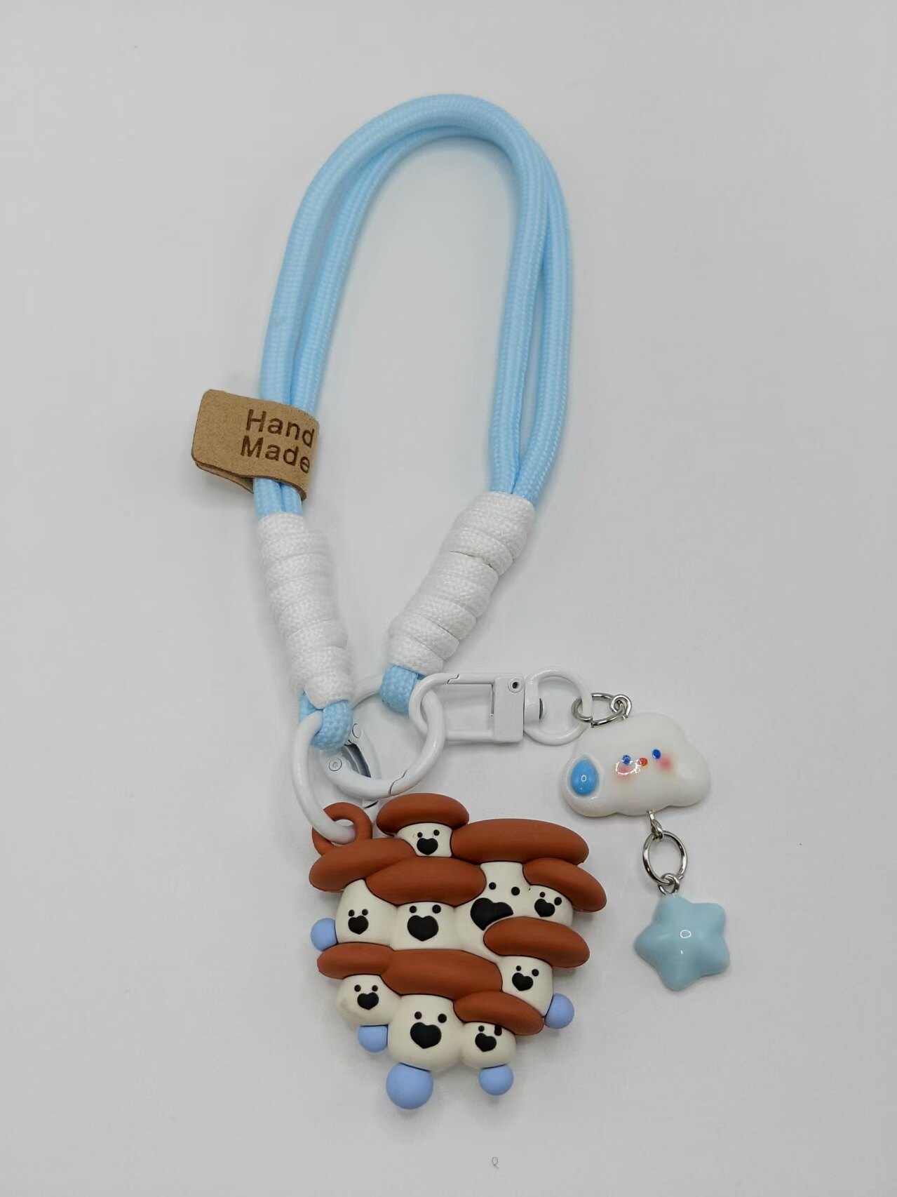 3D PVC Dog Keychain