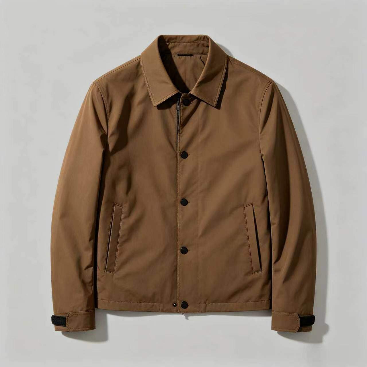 Classic Collared Zip Jacket