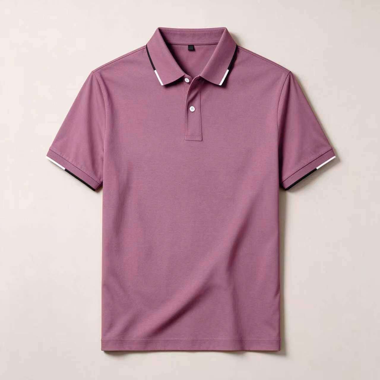 Contrast Trim Polo Shirt