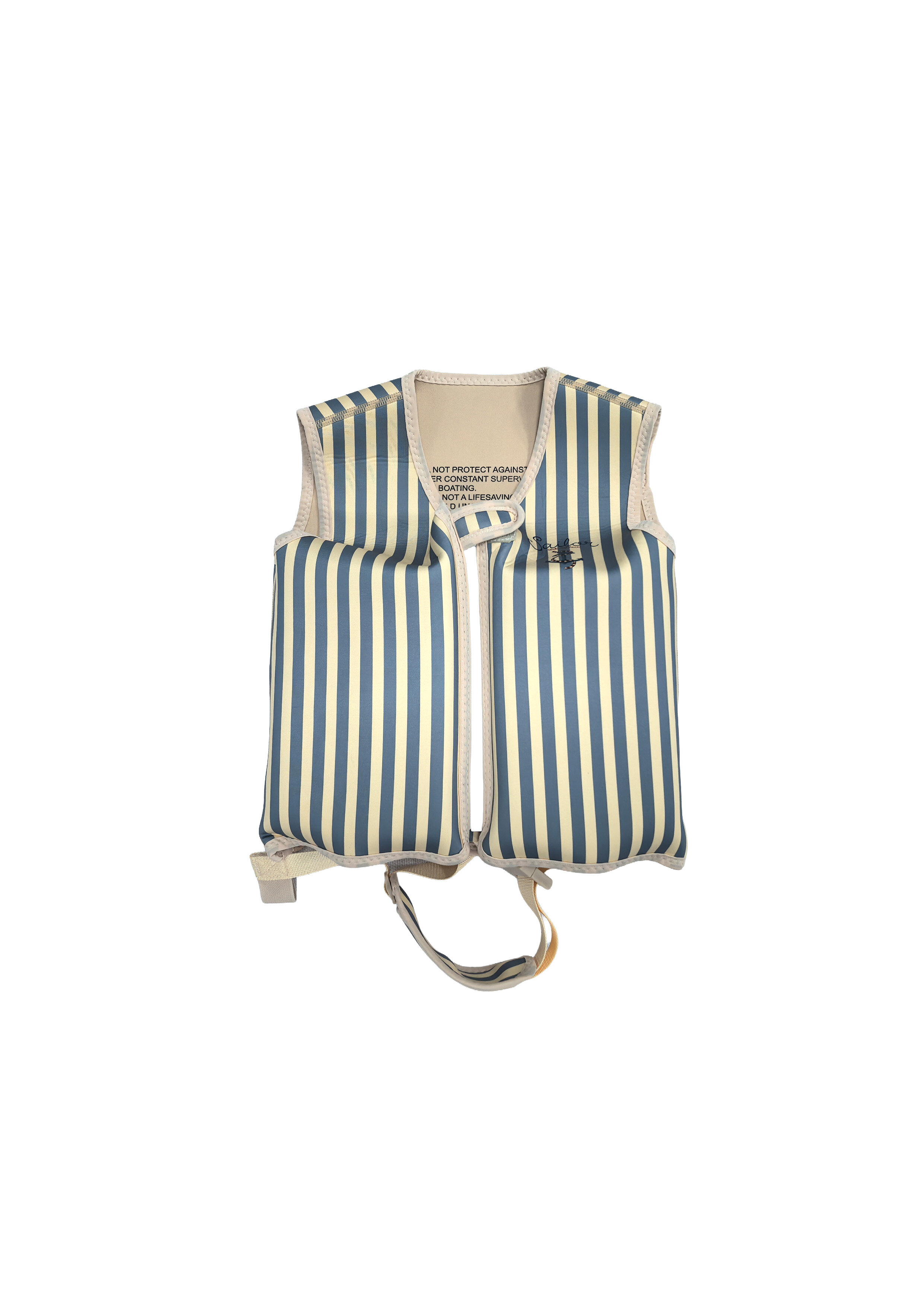 Blue and Yellow Stripe Swim Vest