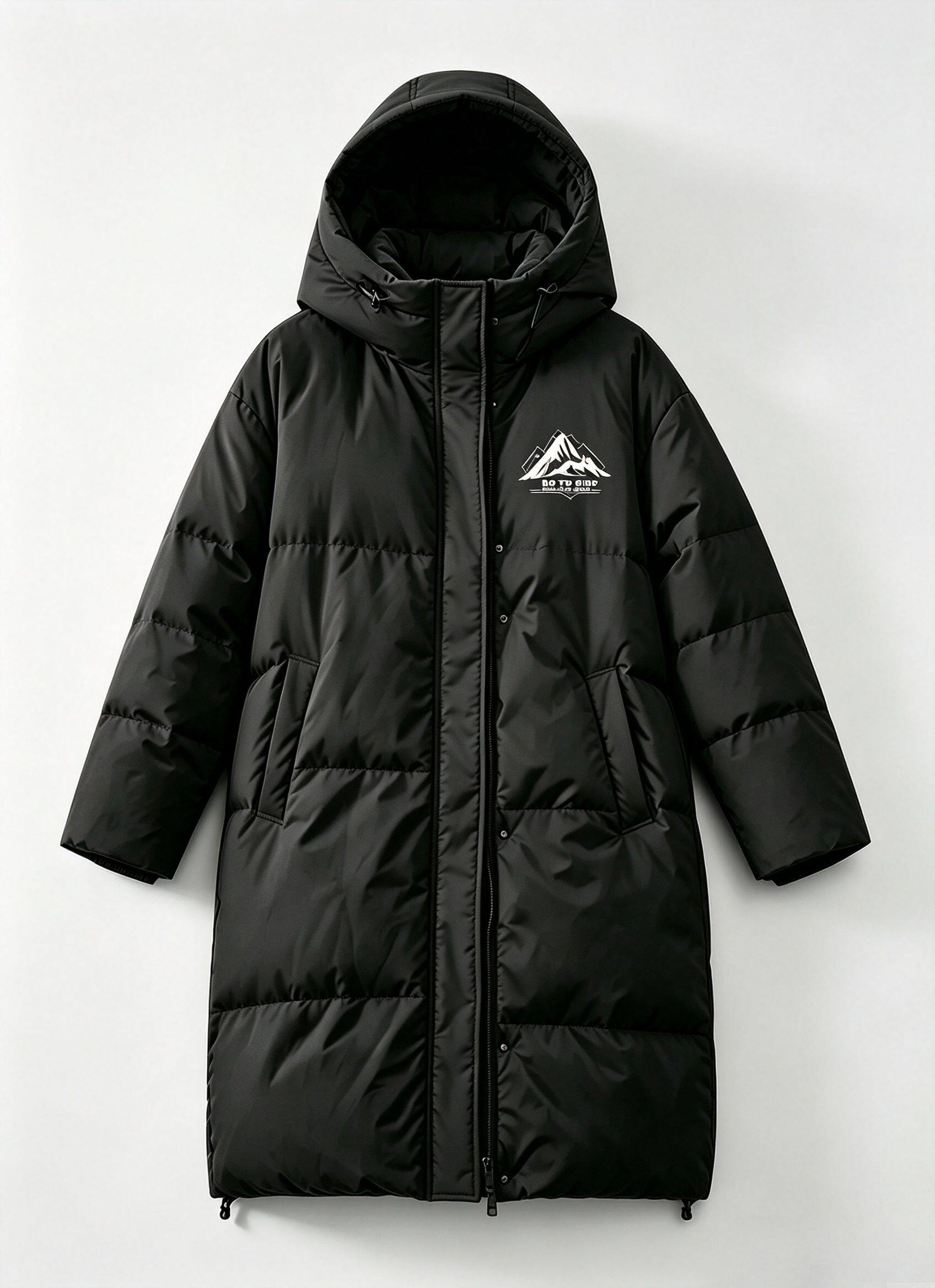 Matte Longline Puffer Coat