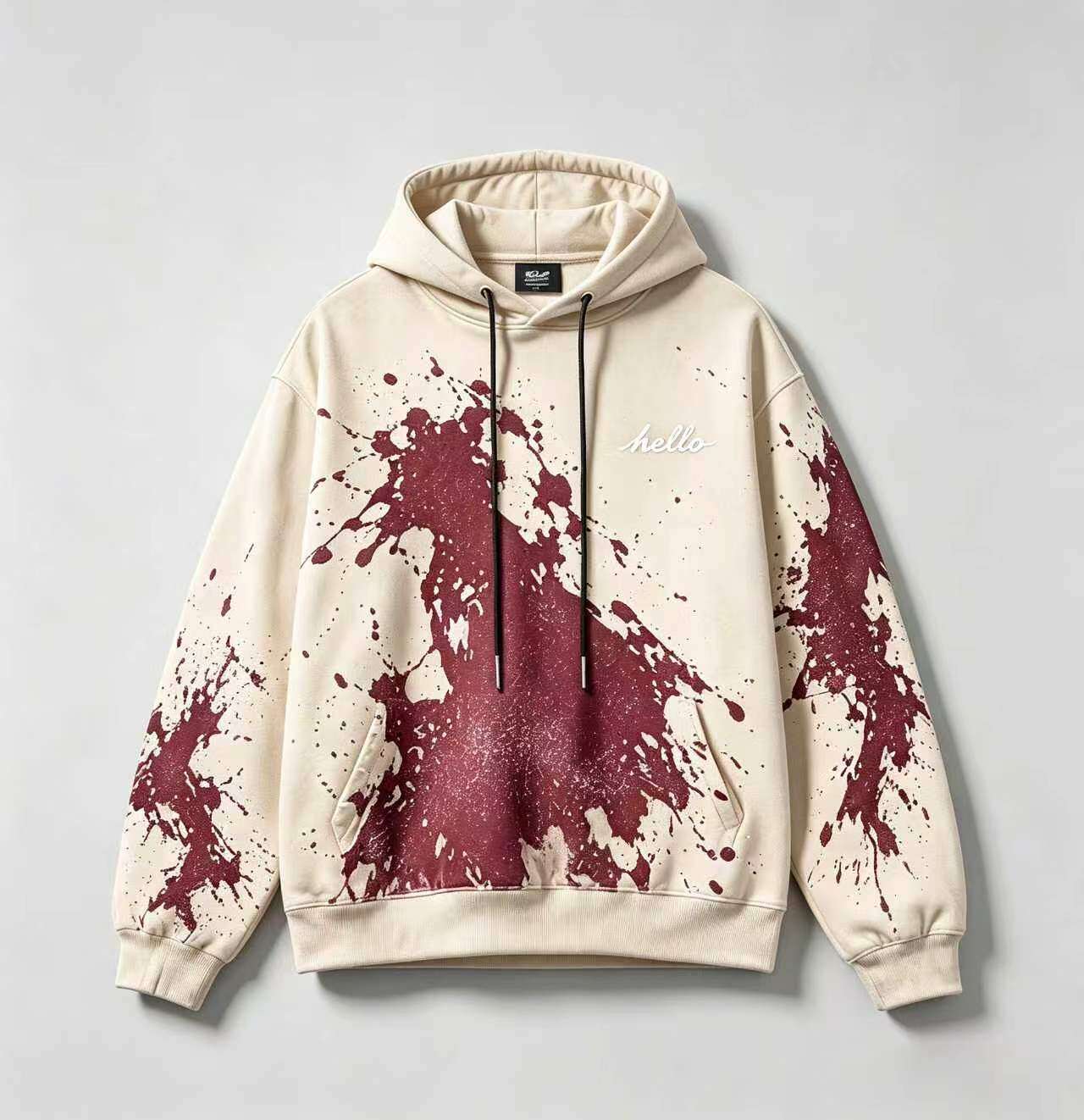 Oversized Drawstring Hoodie
