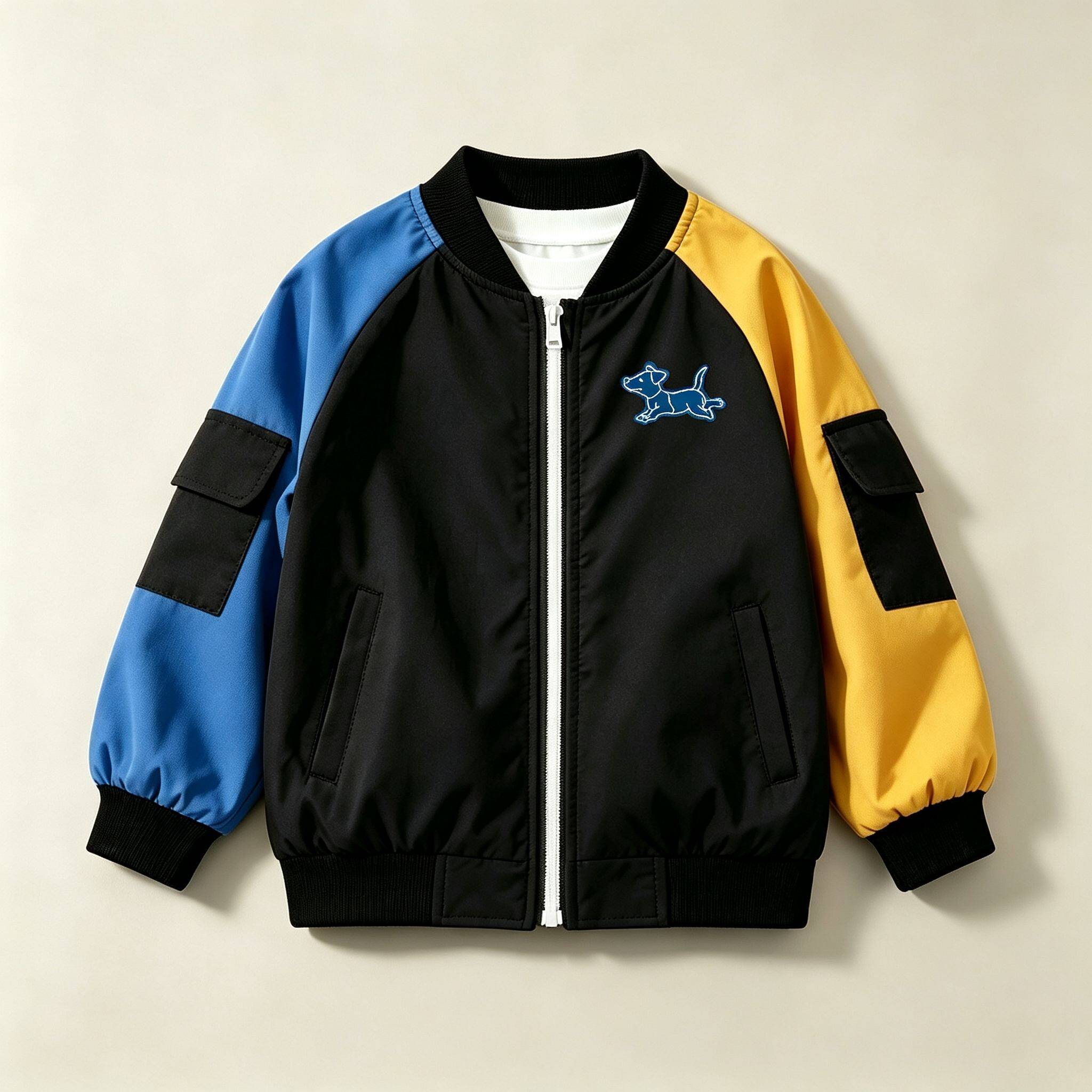 Kids Raglan Bomber Jacket