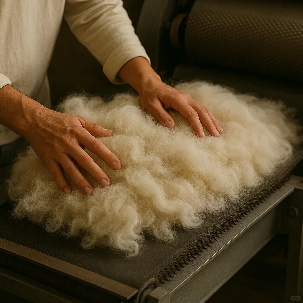 Cashmere raw texture