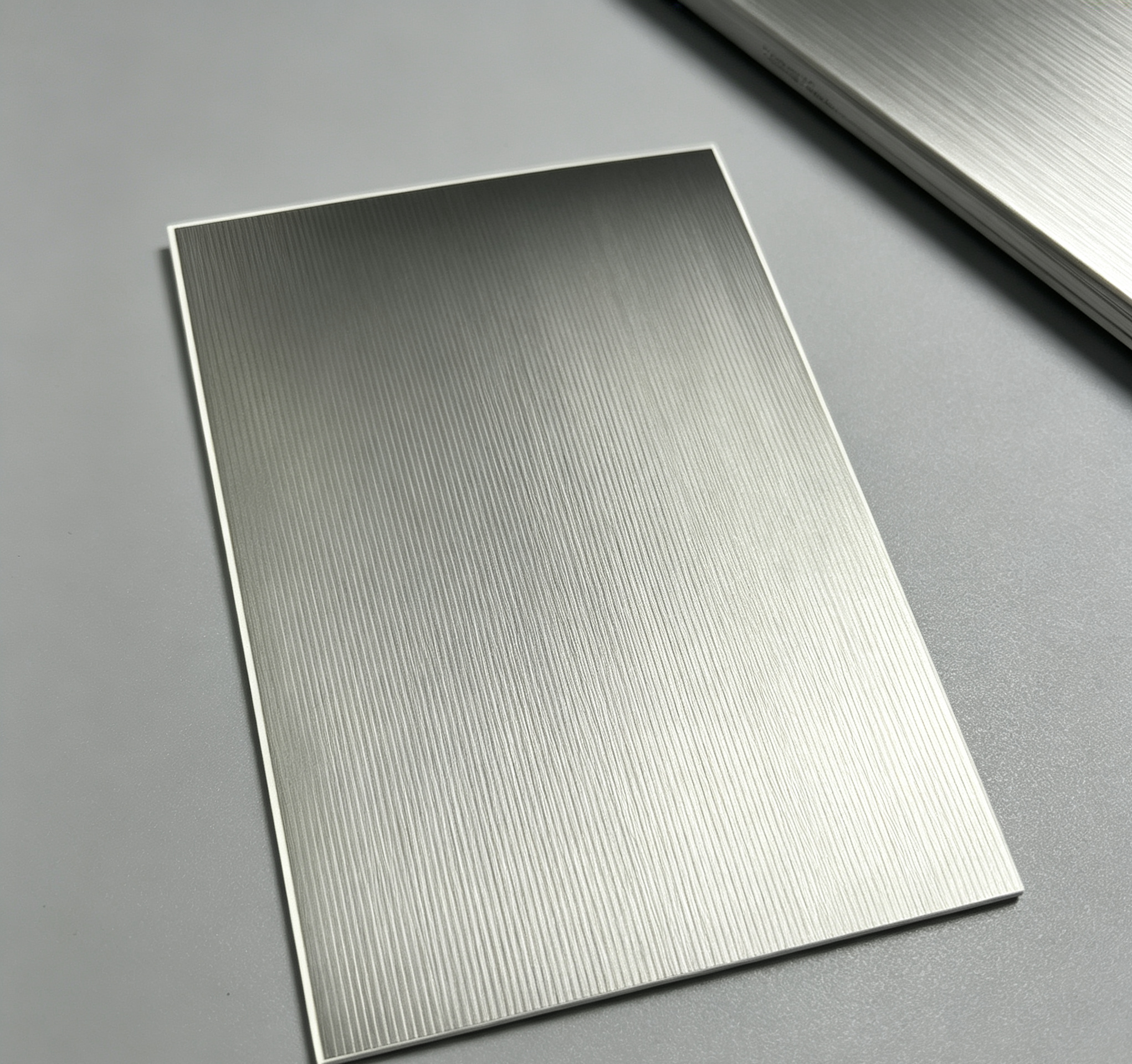 PVC-coated galvanized steel sheet (warm white)