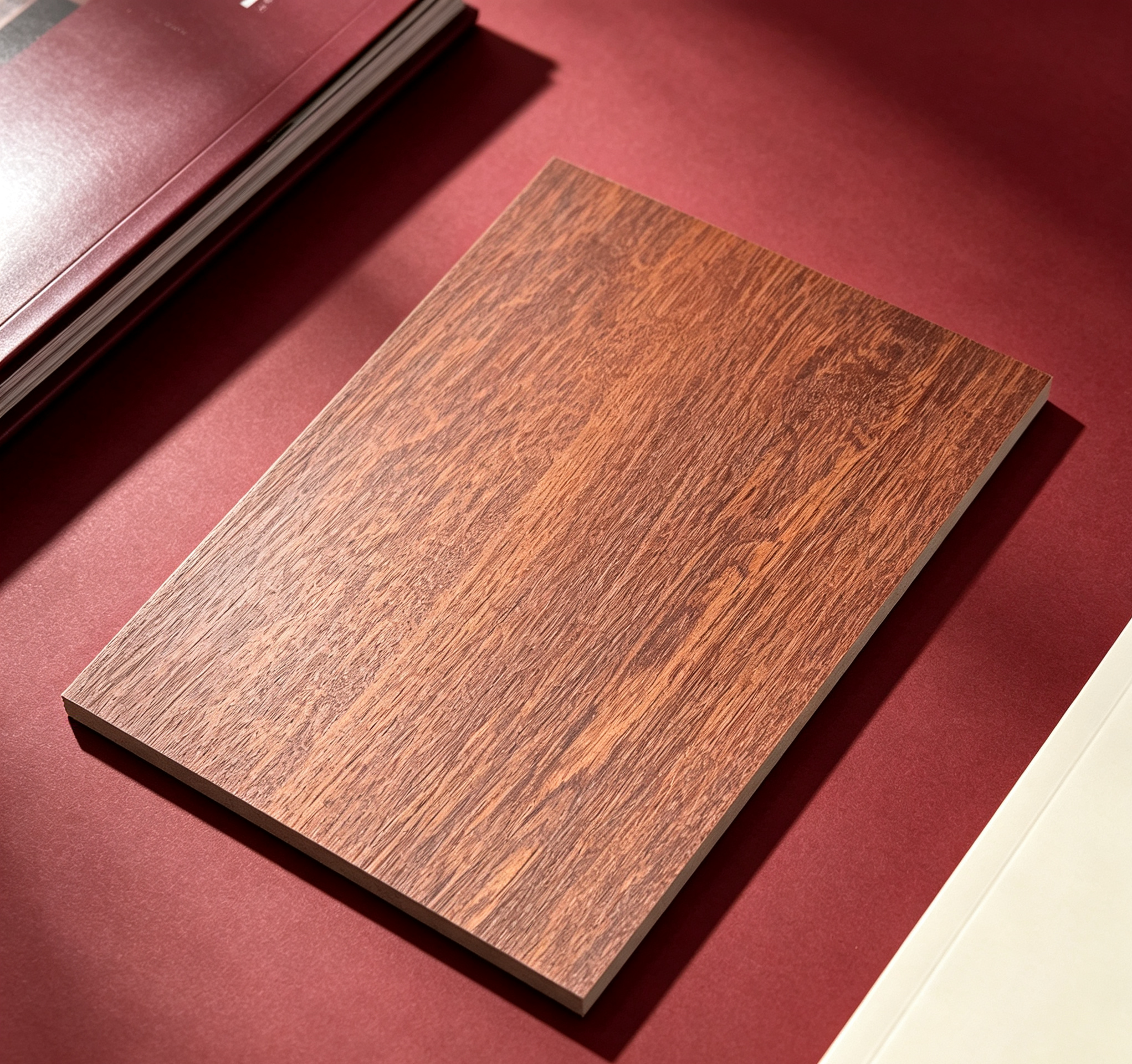 PVC-laminated galvanized steel sheet (black walnut grain)