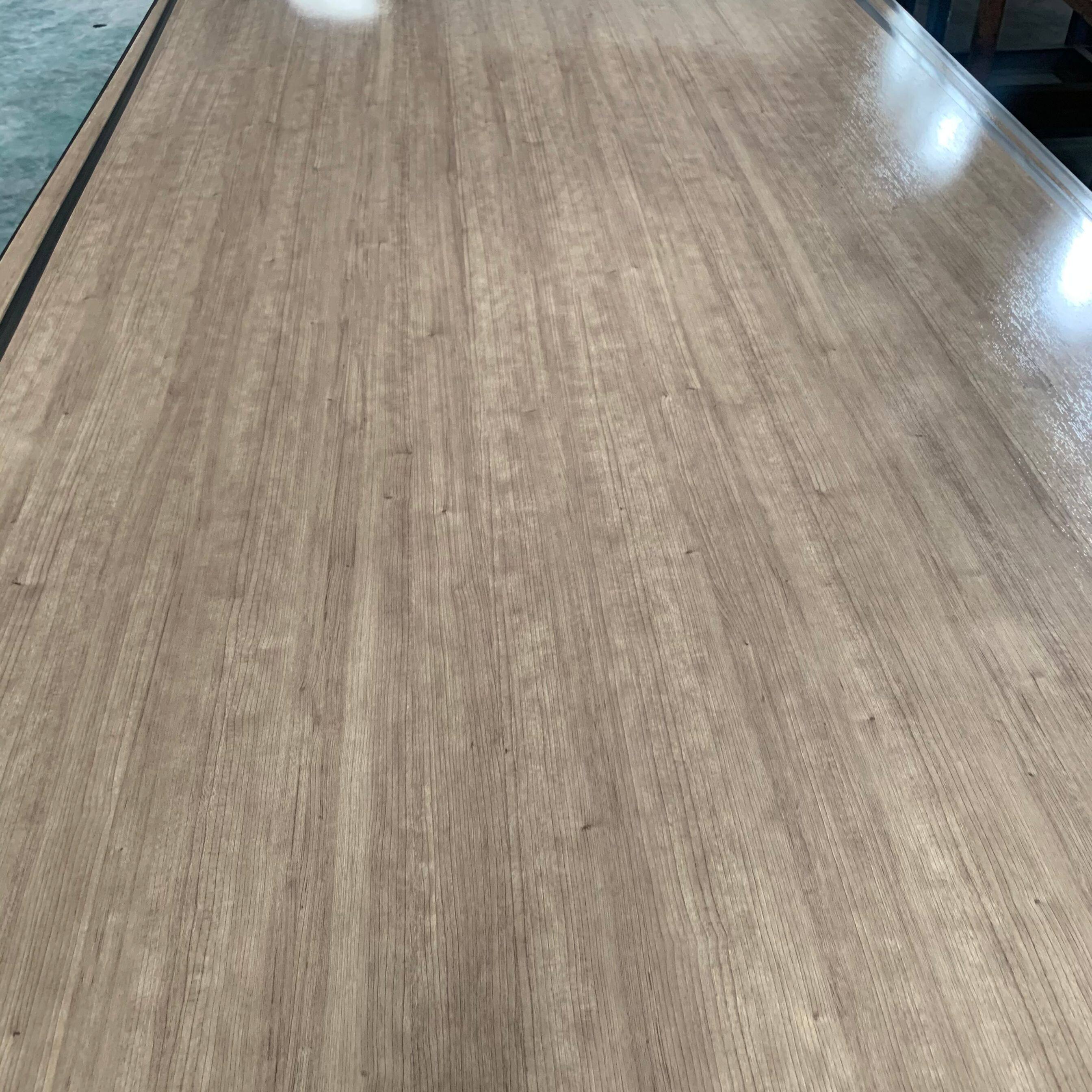 Gray oak wood grain coated steel sheet