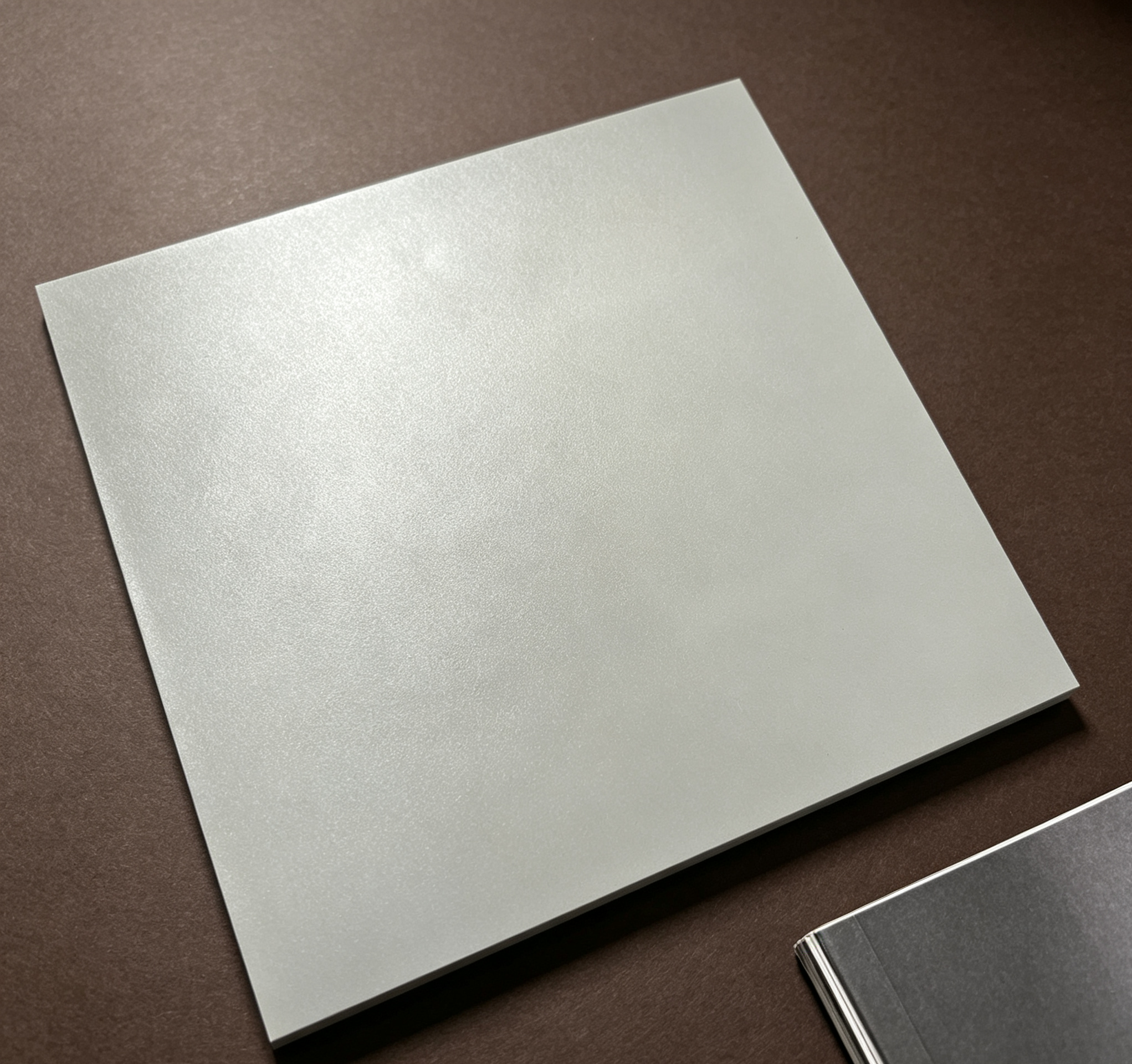 PVC-laminated galvanized steel sheet (light oak grain)