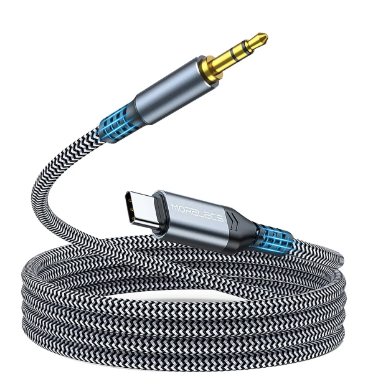 MORELECS PM23AC3 USB-C to 3.5mm AUX Audio Cable