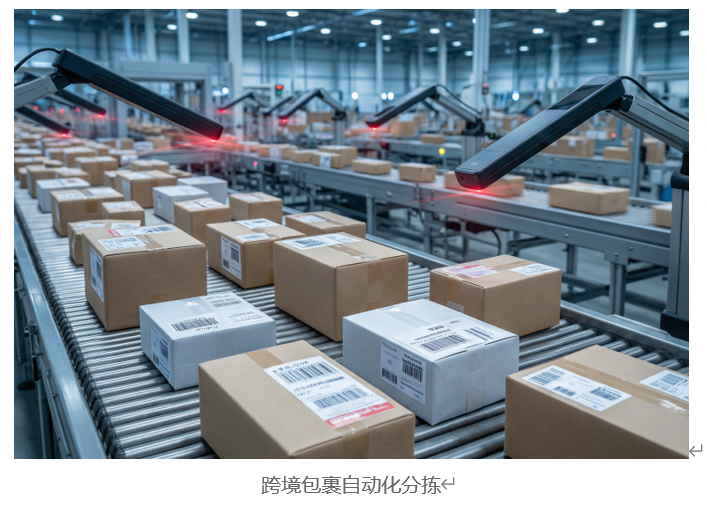 跨境包裹自动化分拣