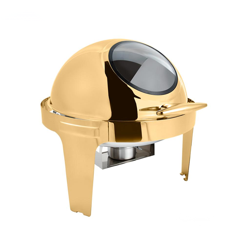 Gold 8L Roud Buffet Warmer