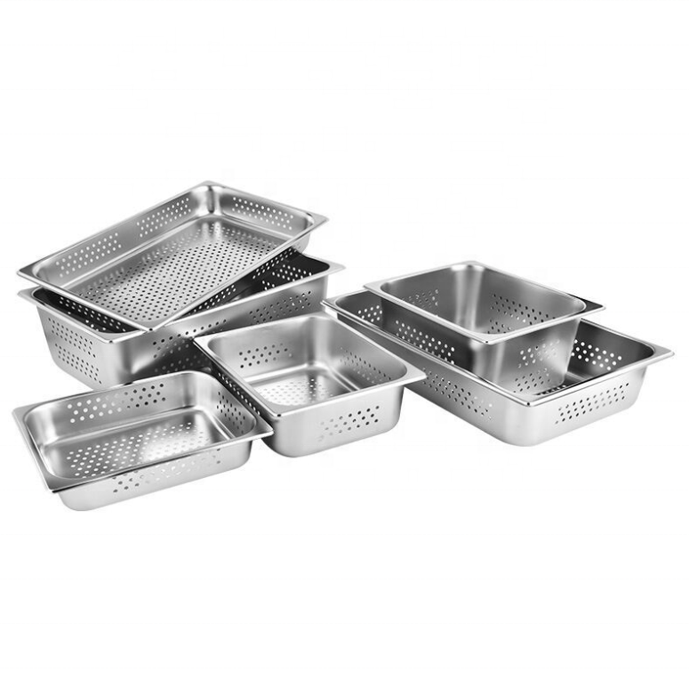 Perforated Stainless Steel GN Pan