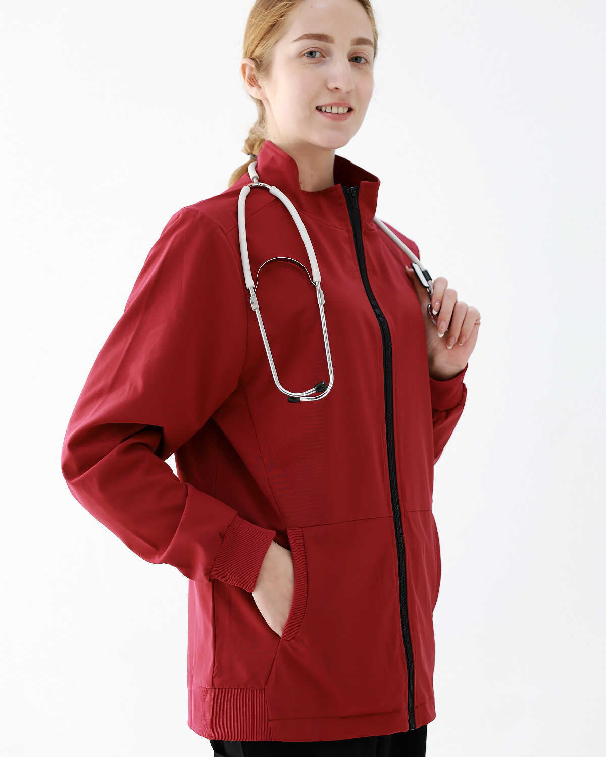 Zipper Jacket With Lining