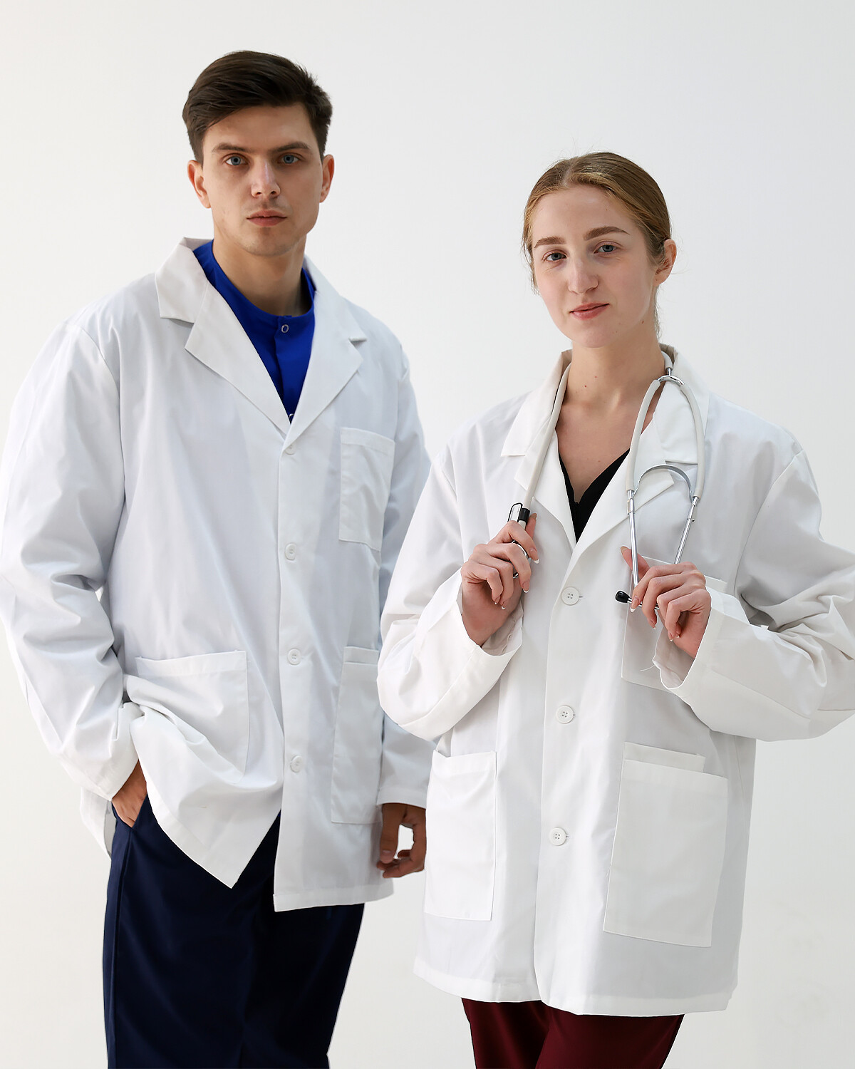 30"Length Lab Coat Female + Male