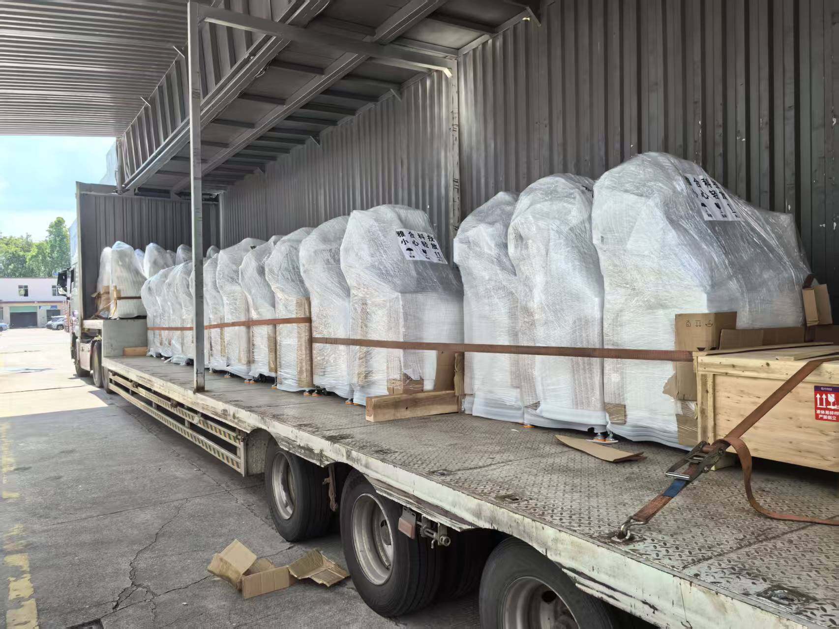 深圳市雅合科技一批光通信自动化设备顺利发货,助力客户产能升级