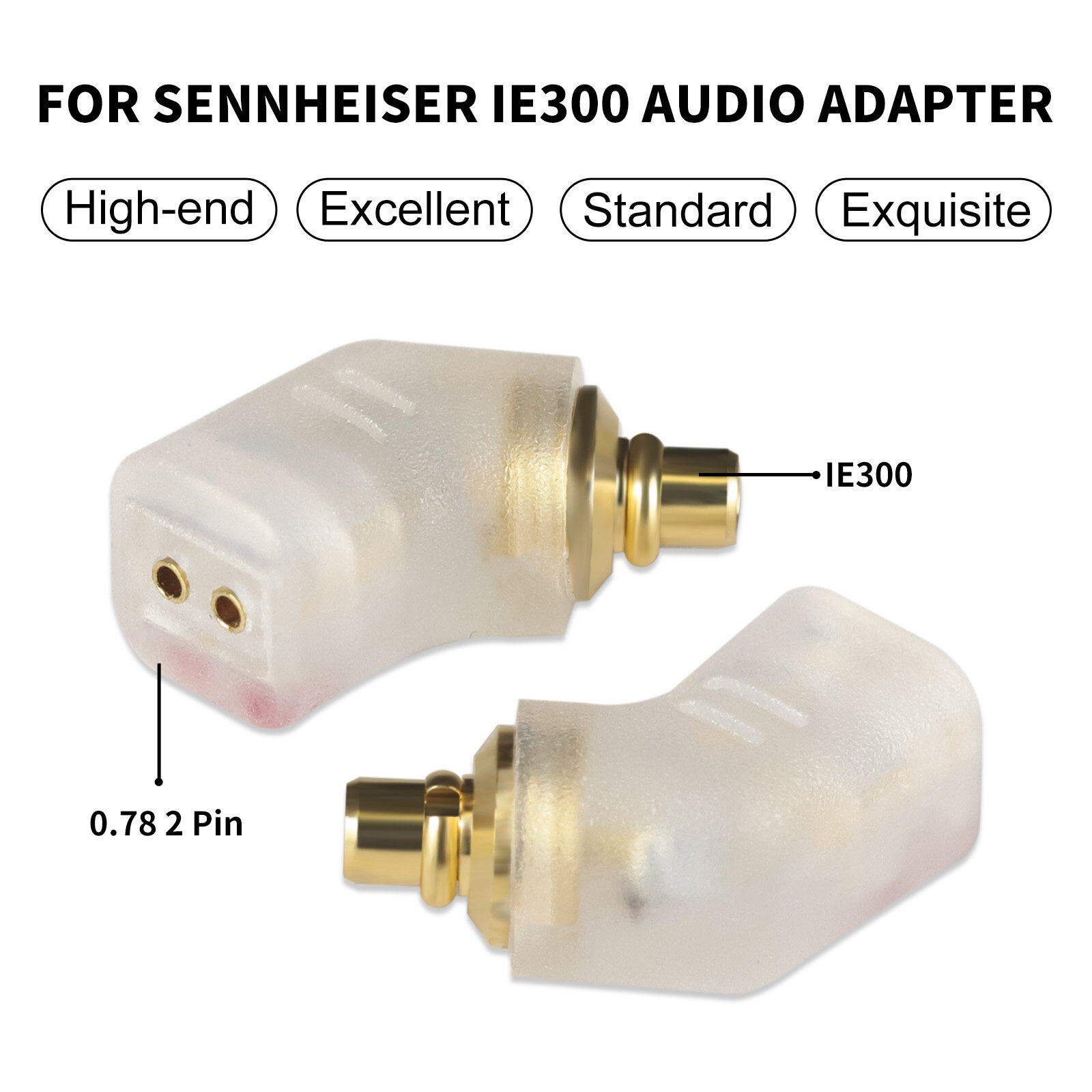 IE300 0.78 Square Male to Female Adapter - 图片5