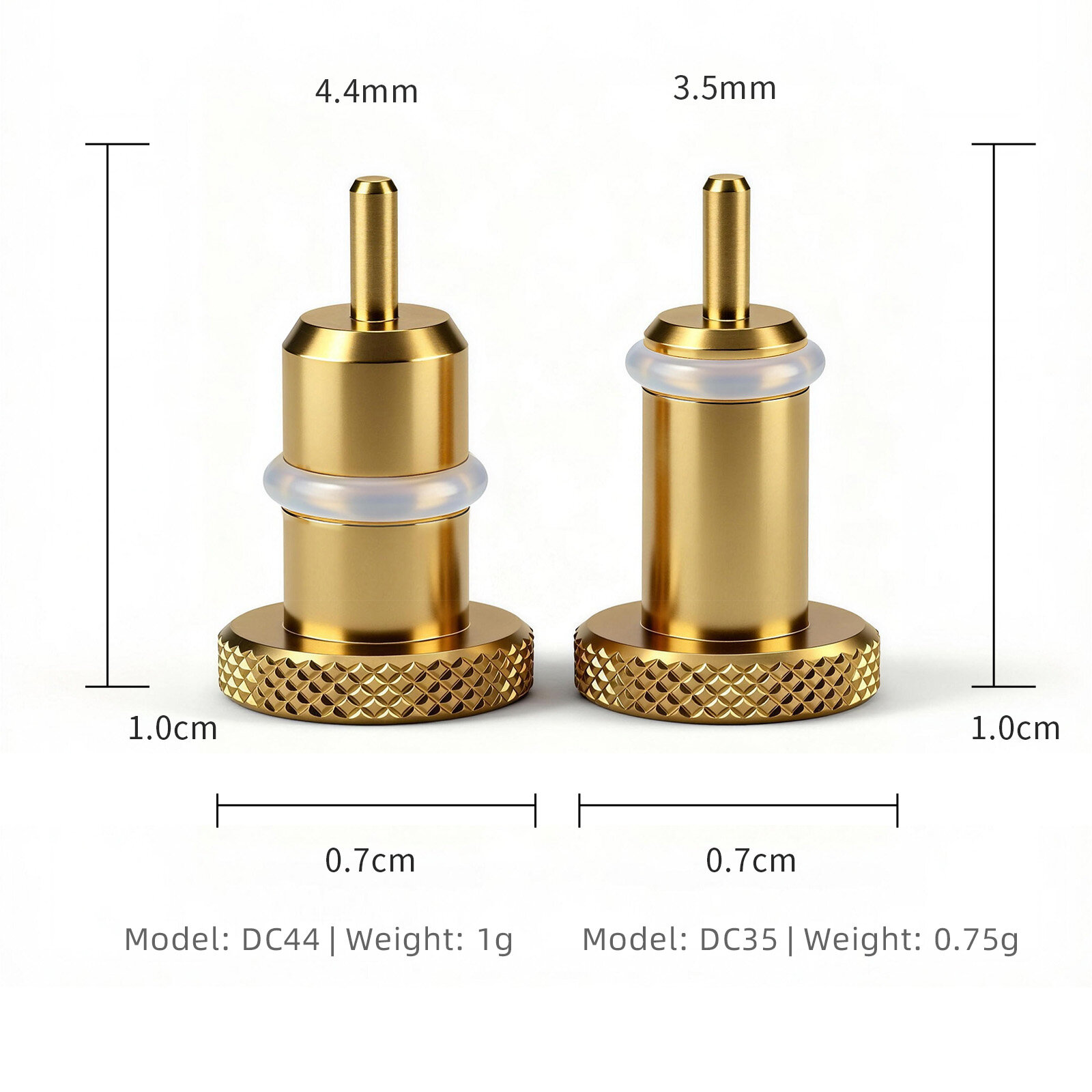 DC44 DC35 Pure Copper Earphone Dust Stopper Phone Card Retrieval Needle 2-in-1 - 图片7