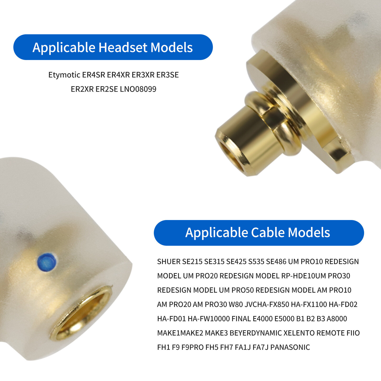 ER4SR Rotating MMCX Female Adapter - 图片3