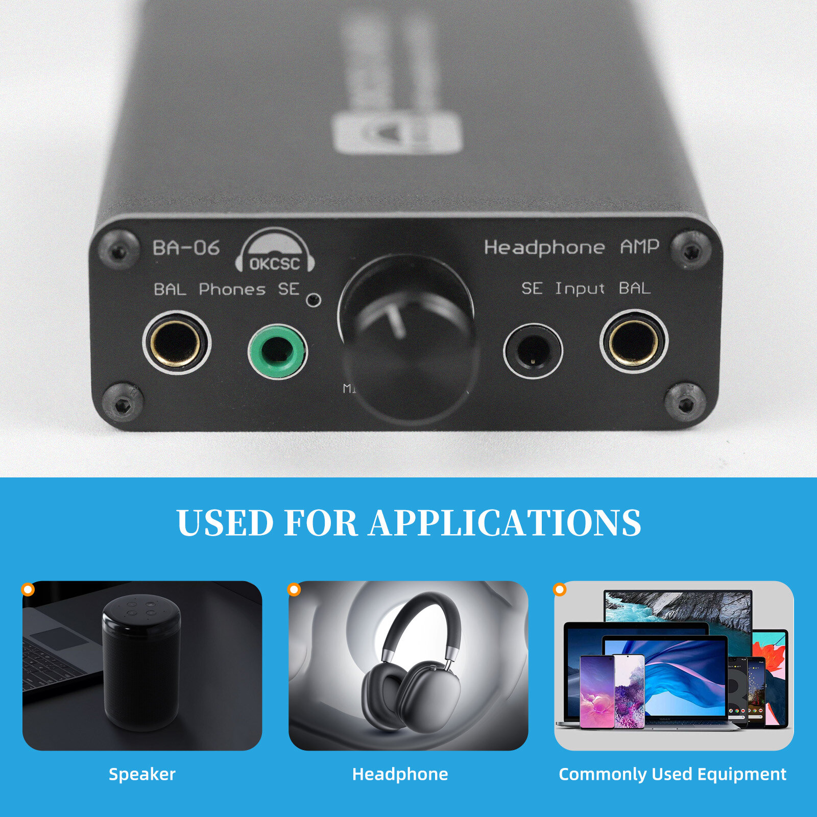 BA-06 Balanced Headphone Amplifier - 图片5