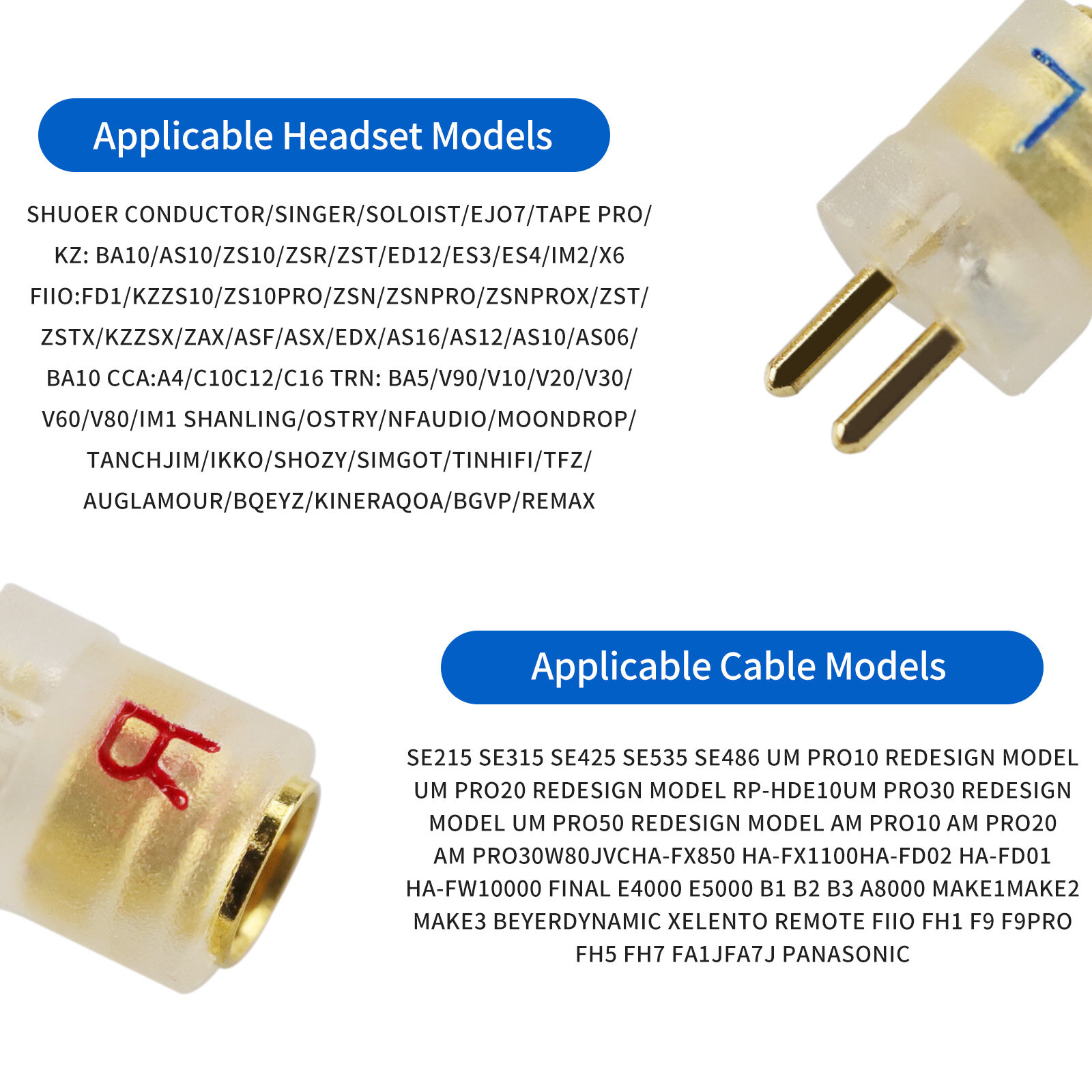 Ultra-short 0.78 0.75 MMCX female adapter – Image 3
