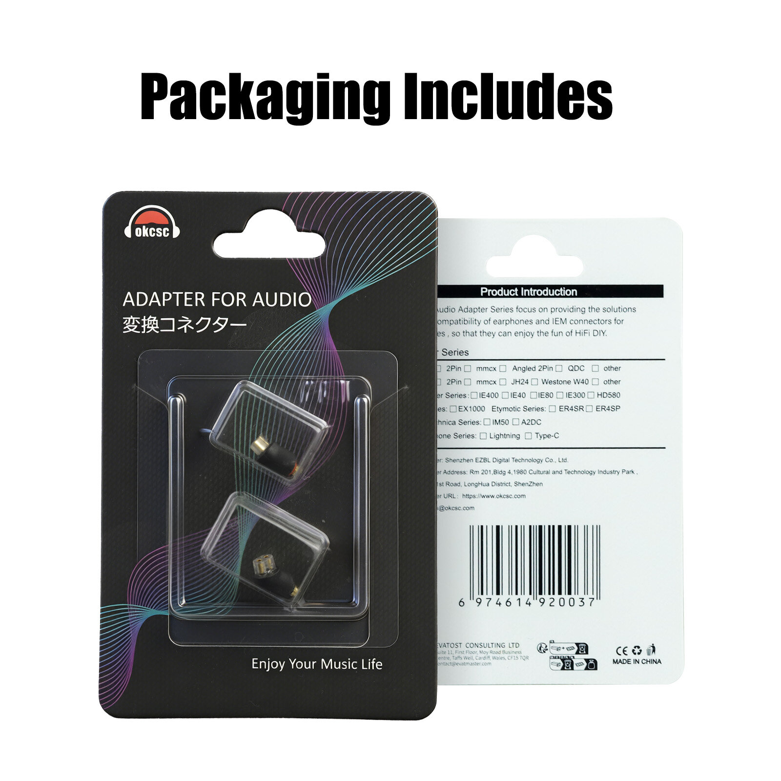 IPX revolving QDC female adapter - 图片7