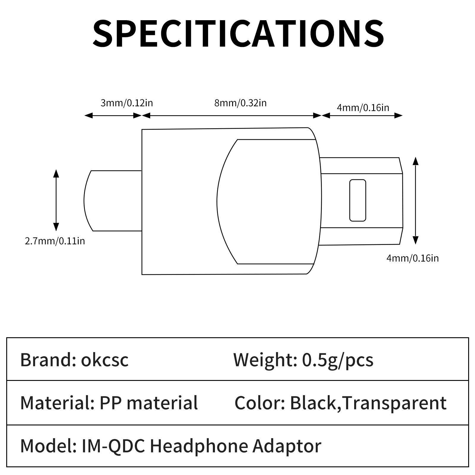 IM Revolution QDC Female Adapter - 图片6
