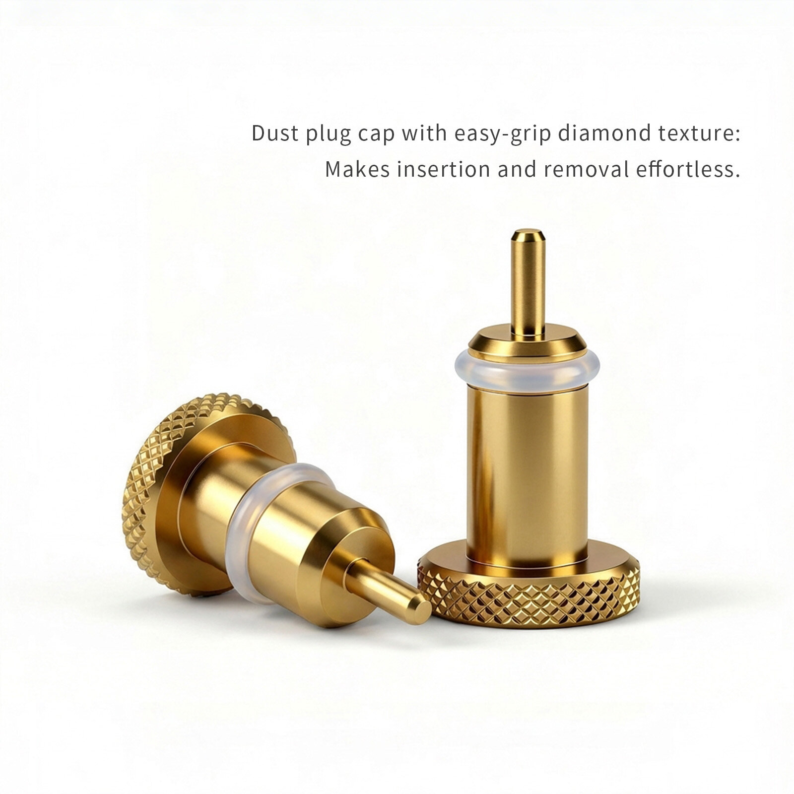 DC44 DC35 Pure Copper Earphone Dust Stopper Phone Card Retrieval Needle 2-in-1 - 图片4